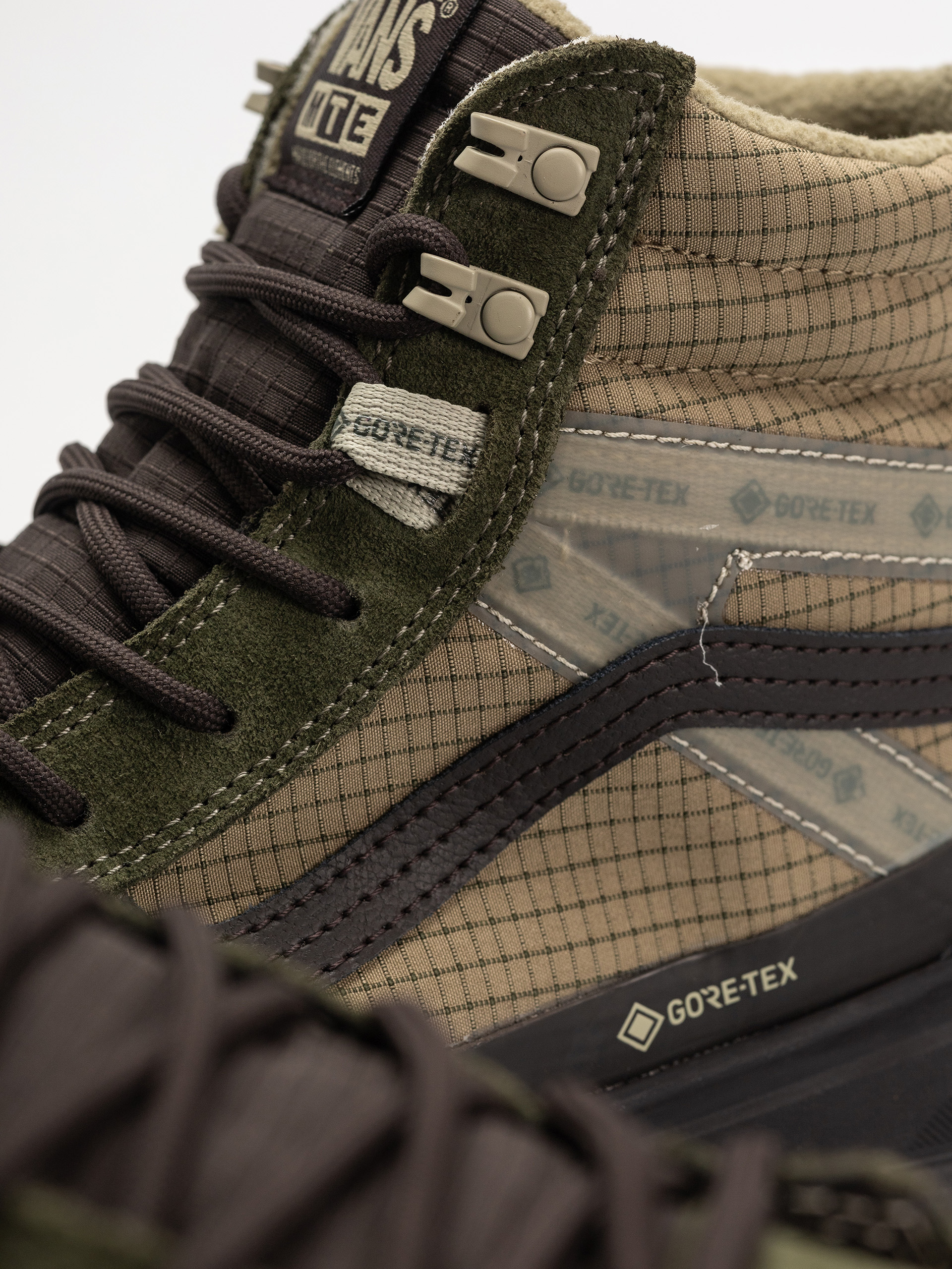 Topánky Vans Mte Sk8 Hi Gore Tex Insulated (dark green/dark brown)