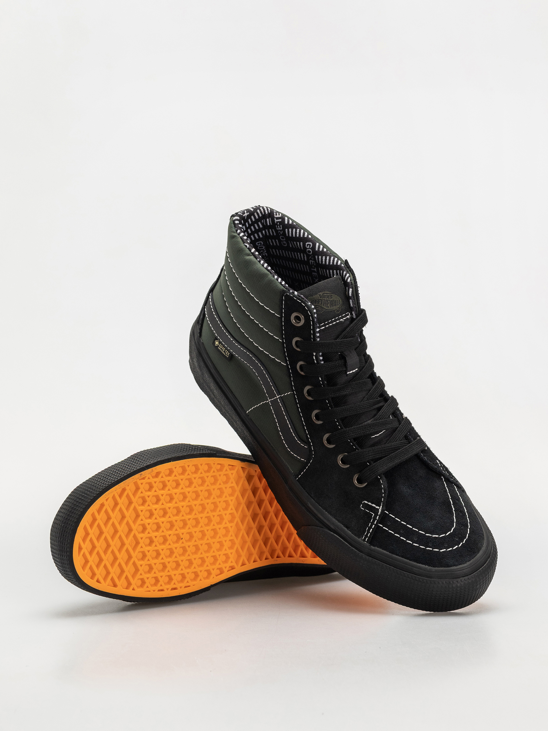 Topánky Vans Sk8 Hi Gore Tex (outdoor black/green)