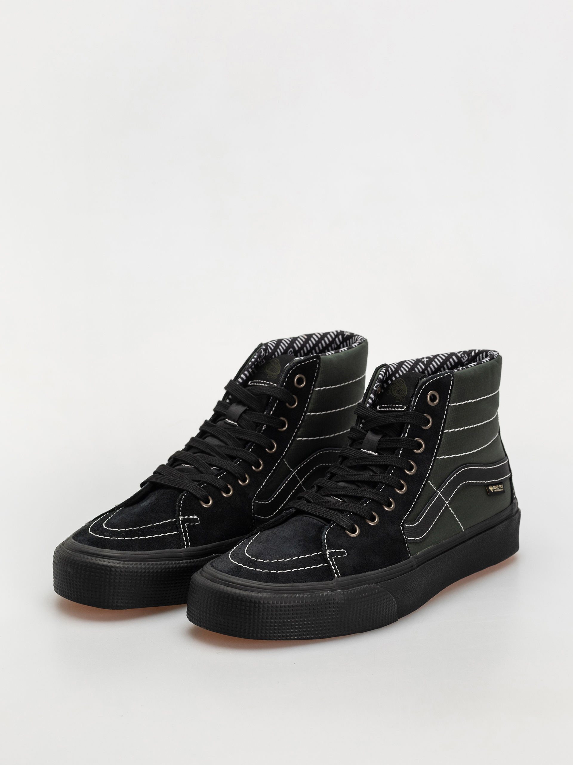 Topánky Vans Sk8 Hi Gore Tex (outdoor black/green)
