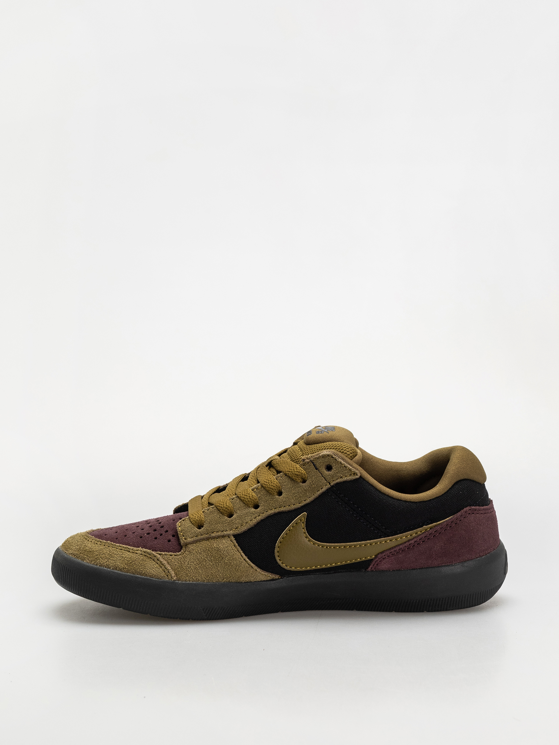 Topánky Nike SB Force 58 (black/olive flak burgundy crush off noir)