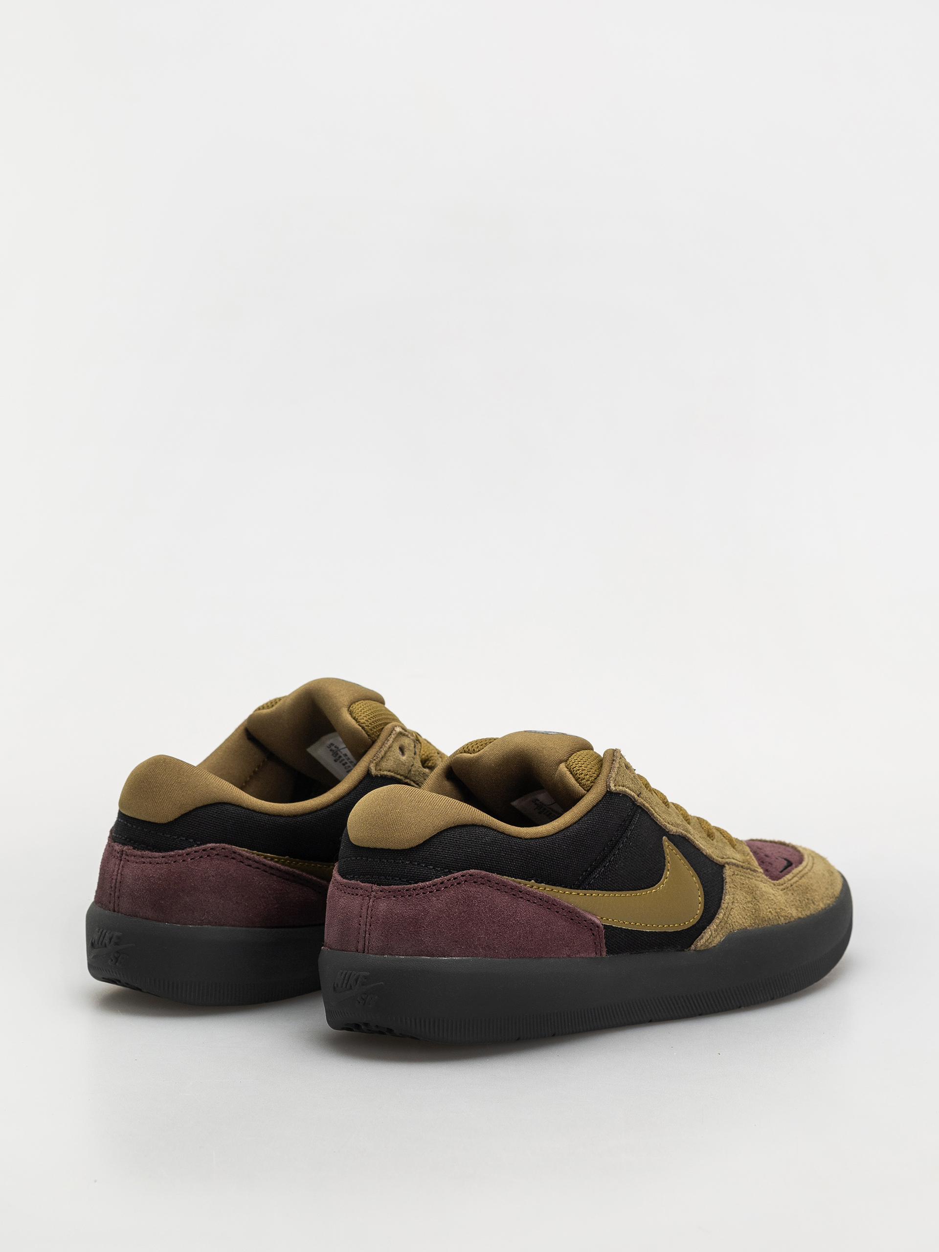 Topánky Nike SB Force 58 (black/olive flak burgundy crush off noir)