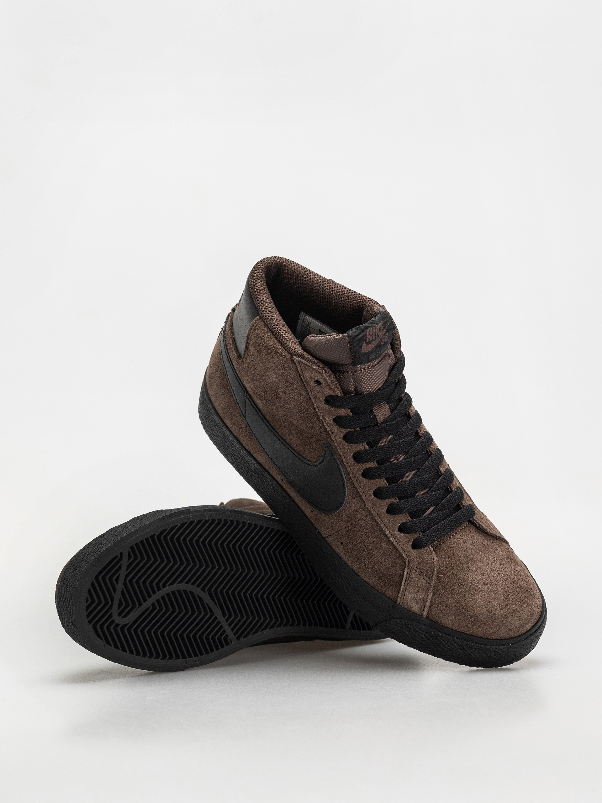 Topánky Nike SB Zoom Blazer Mid (baroque brown/black baroque brown)