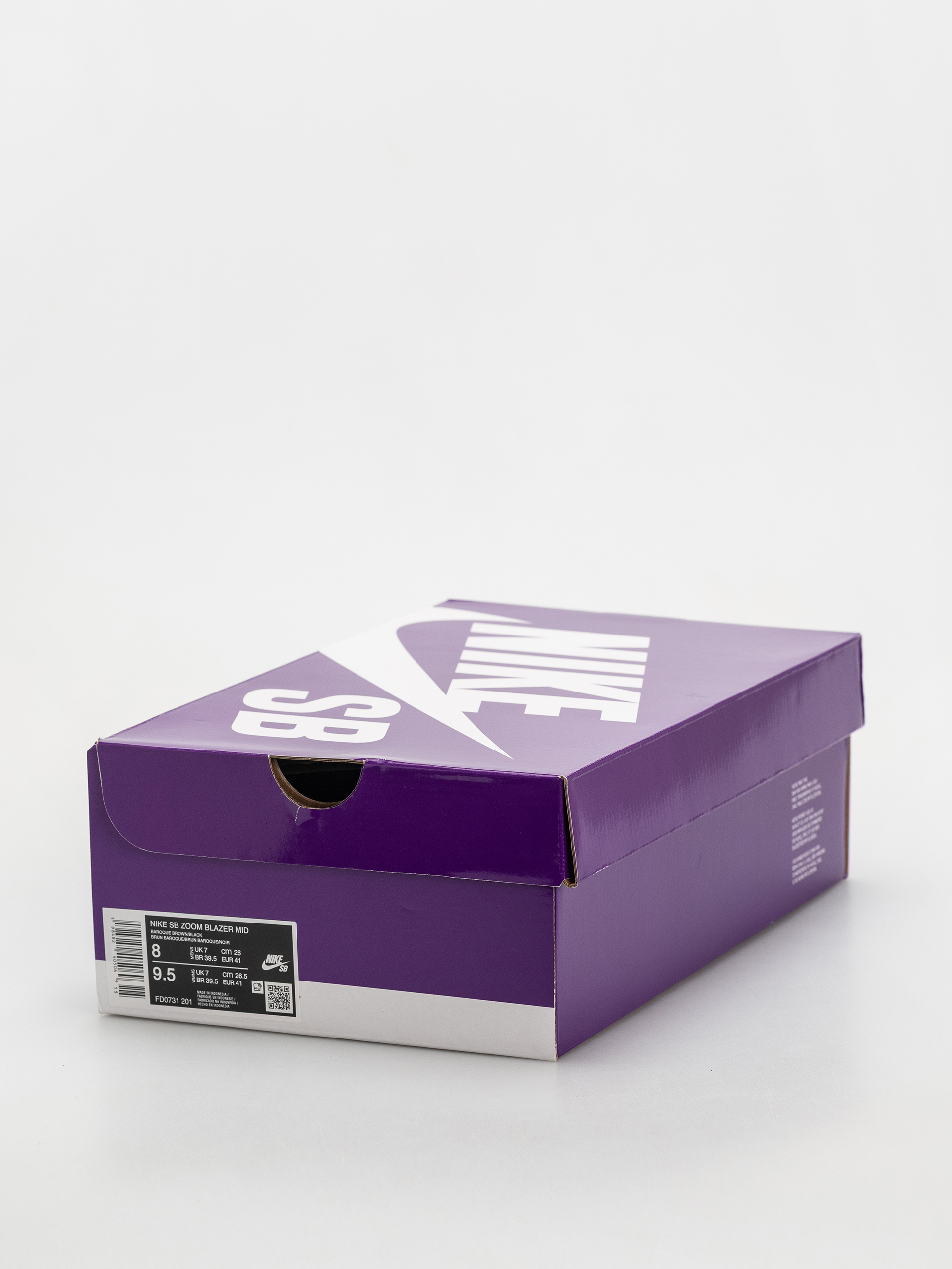 Topánky Nike SB Zoom Blazer Mid (baroque brown/black baroque brown)