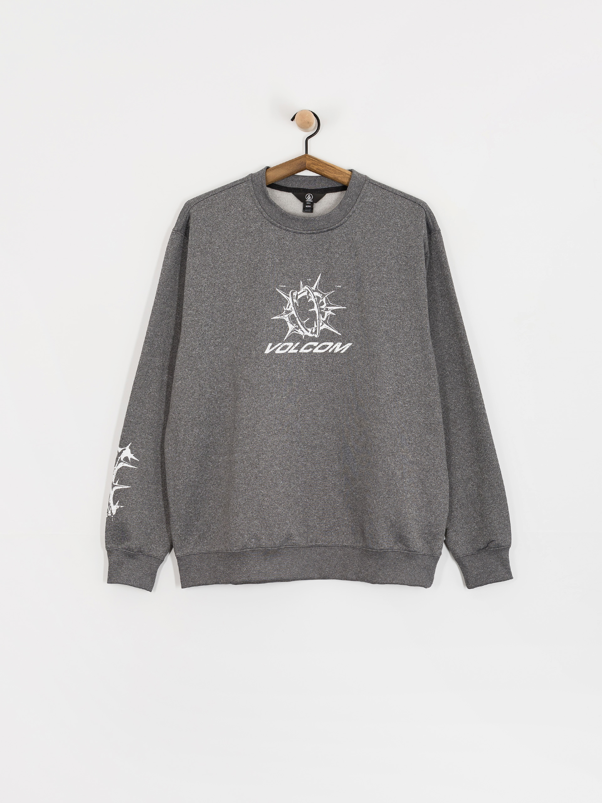 Pánska Termomikina  Volcom Hydro Crew (heather black)