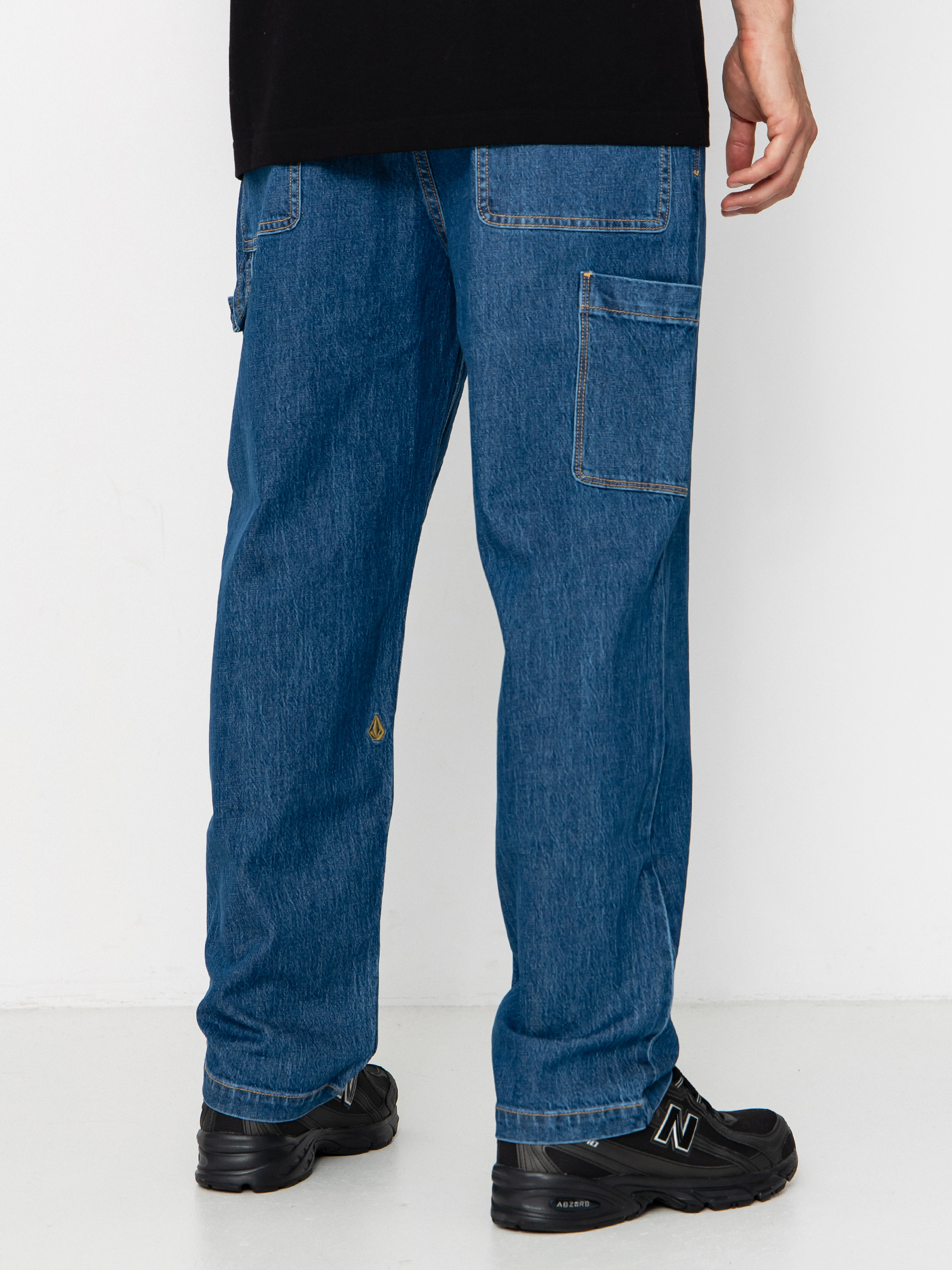 Nohavice Volcom Kraftsman II Denim (bold blue)