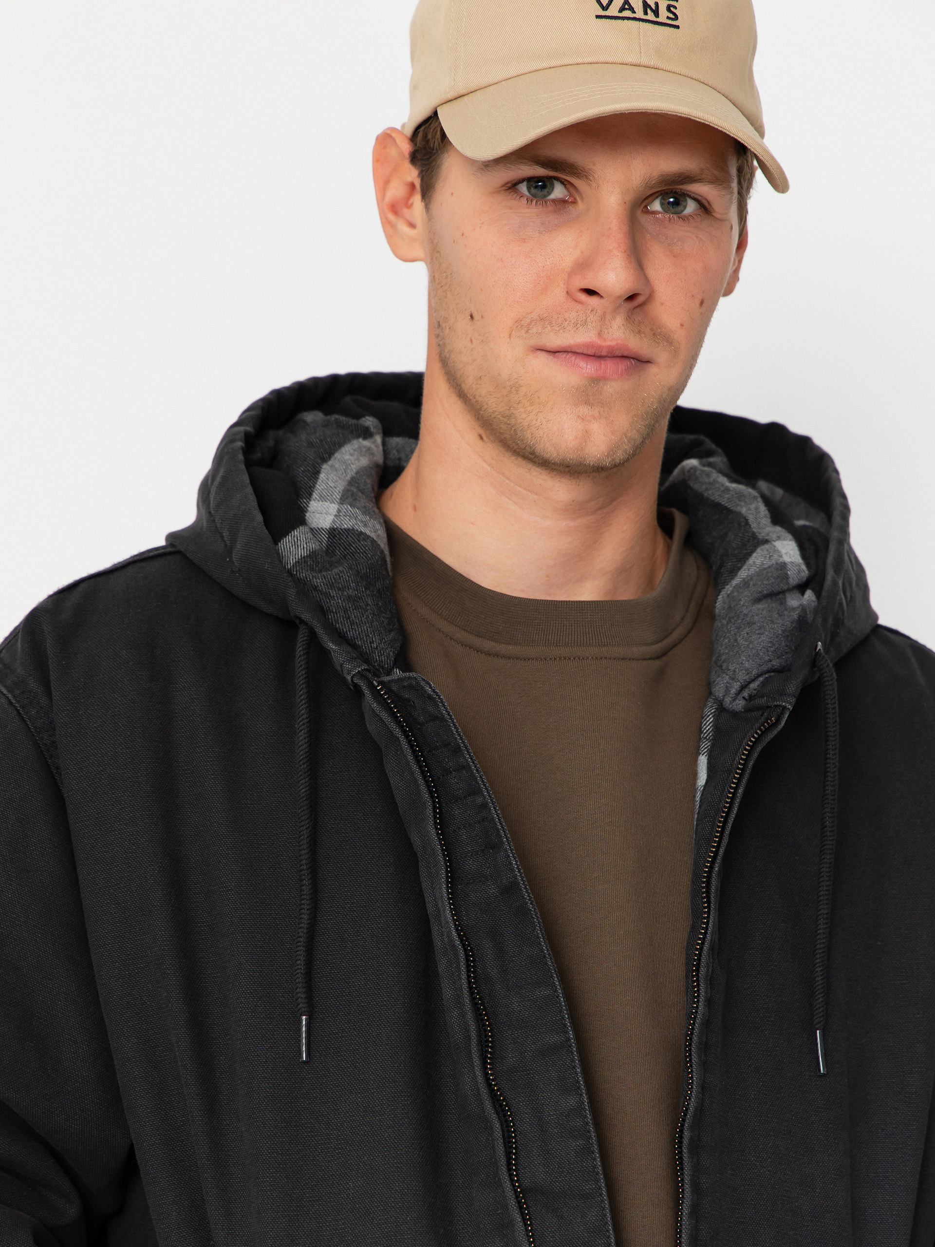 Bunda Vans Workwear Canvas Full Zip (black)
