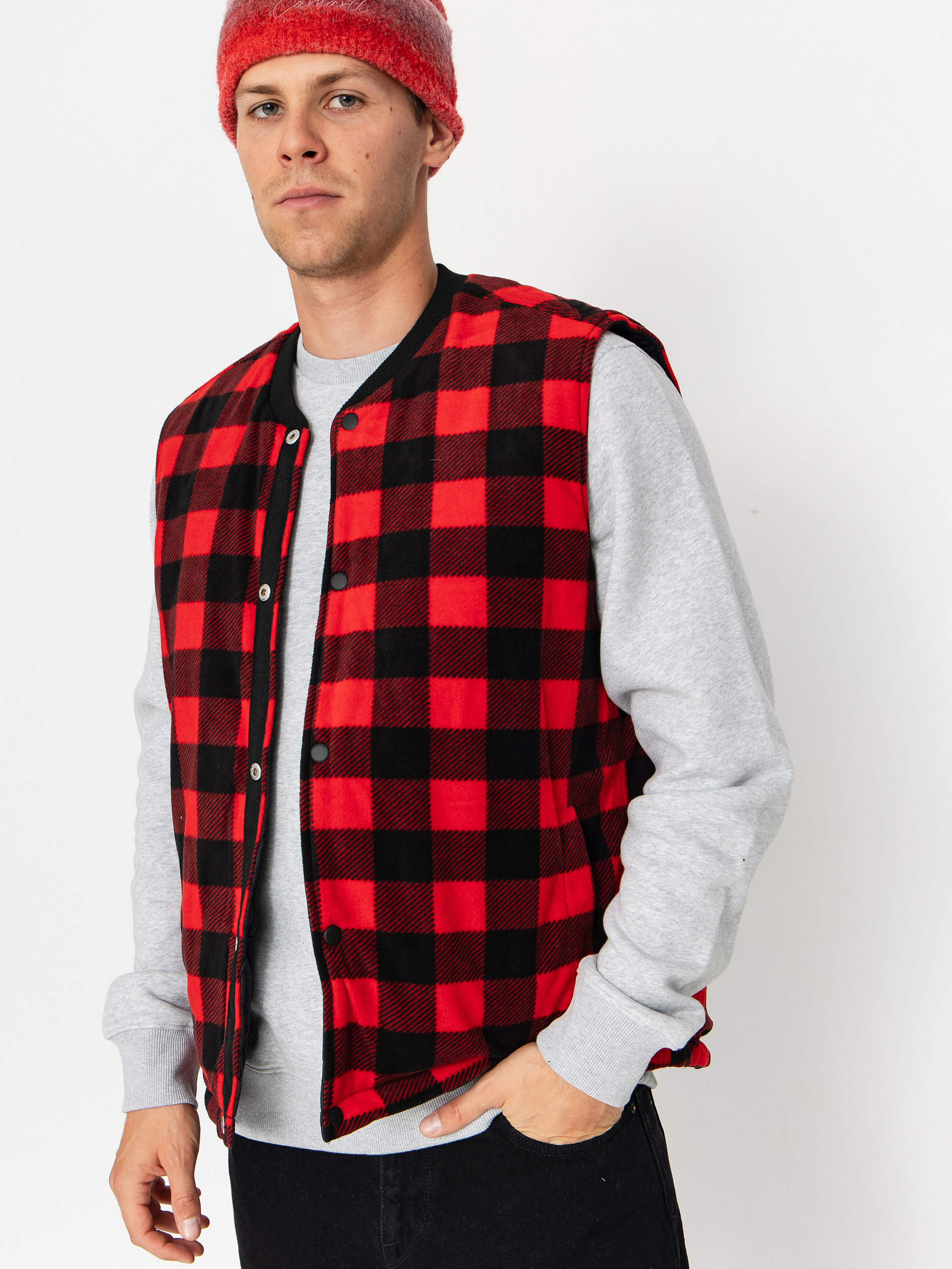 Vesta Volcom Bowered (lifeguard red)