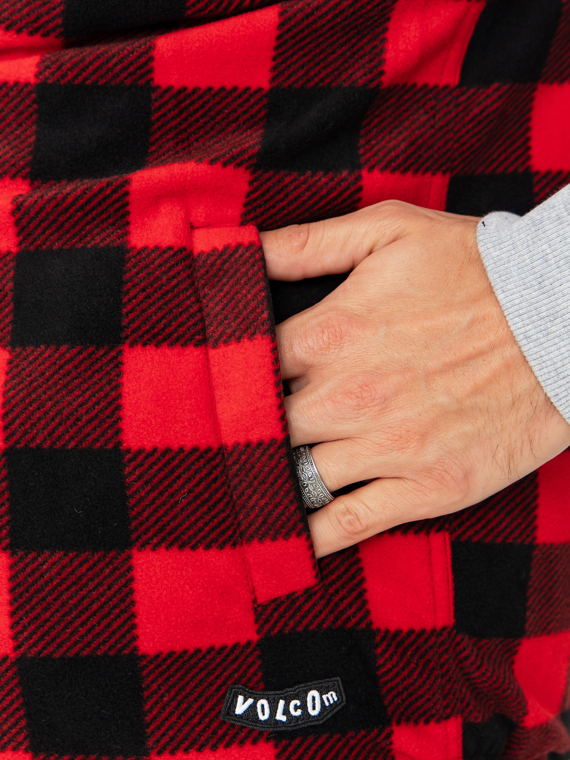 Vesta Volcom Bowered (lifeguard red)