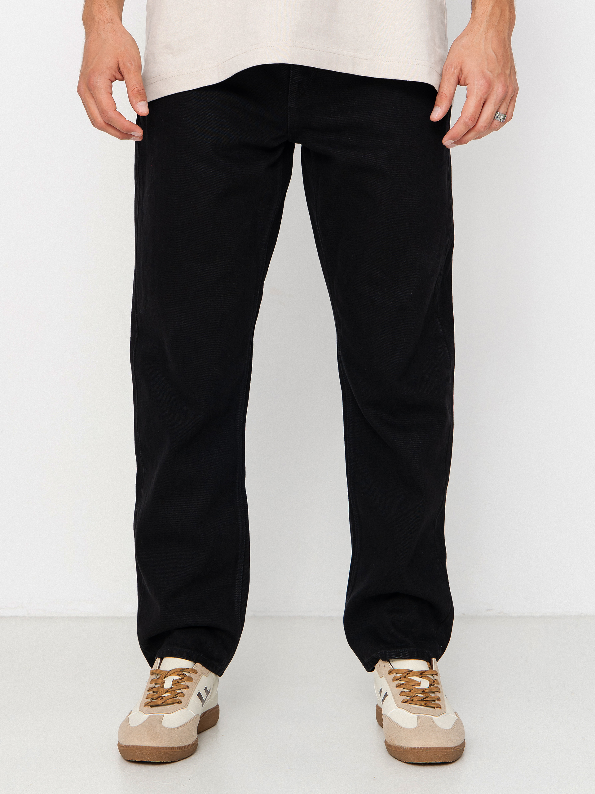 Nohavice Volcom Fivedown Denim (black)