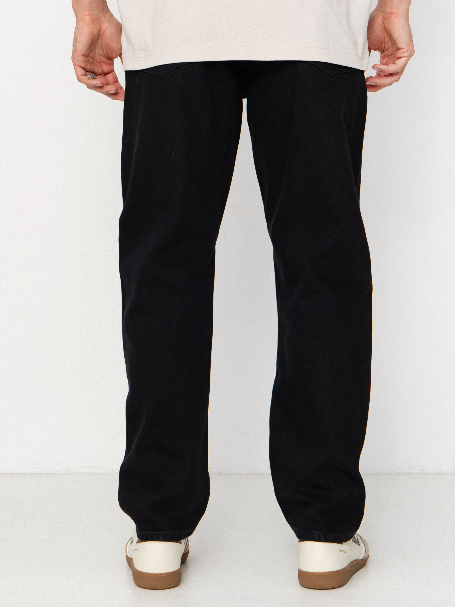 Nohavice Volcom Fivedown Denim (black)