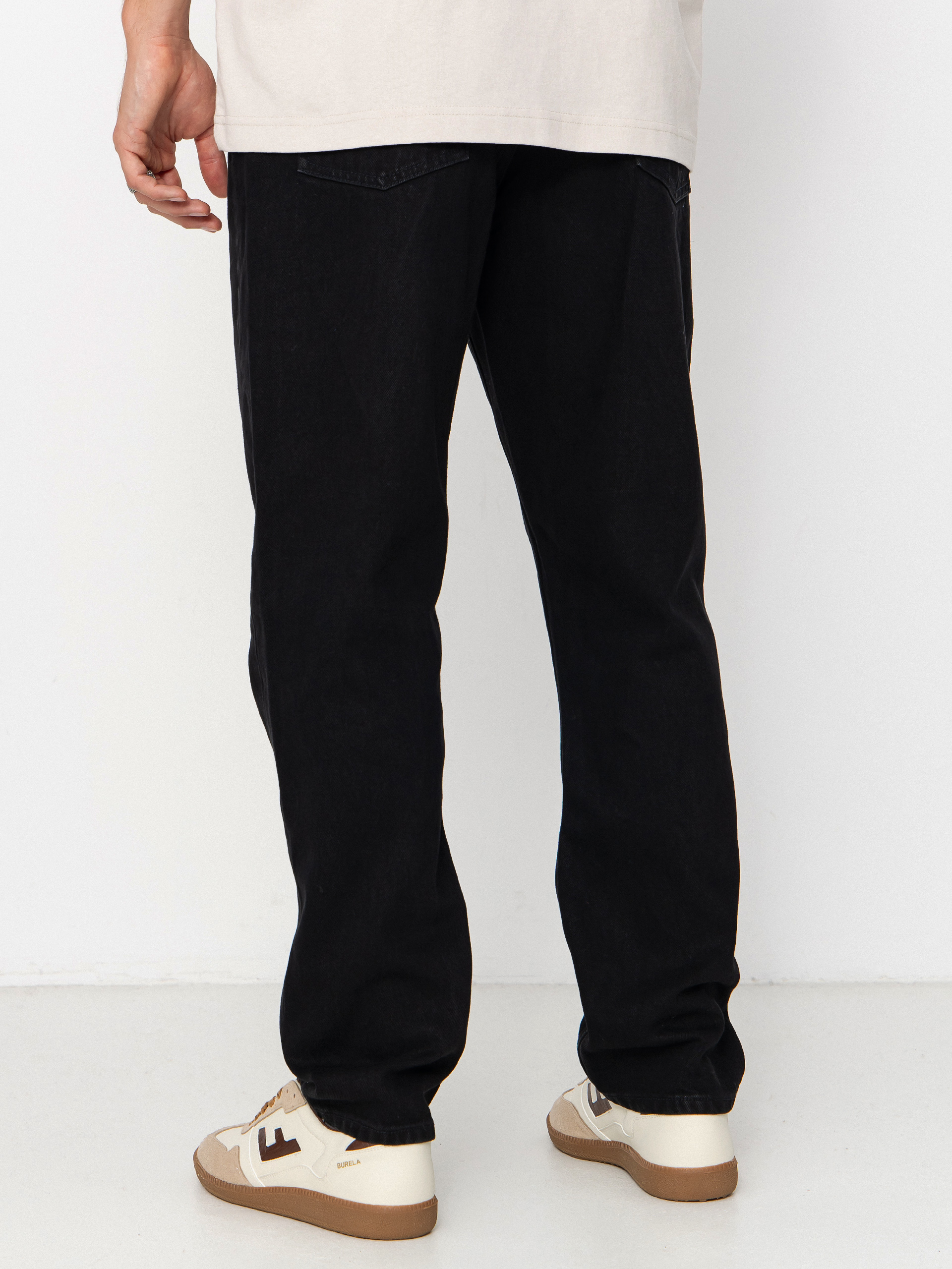 Nohavice Volcom Fivedown Denim (black)