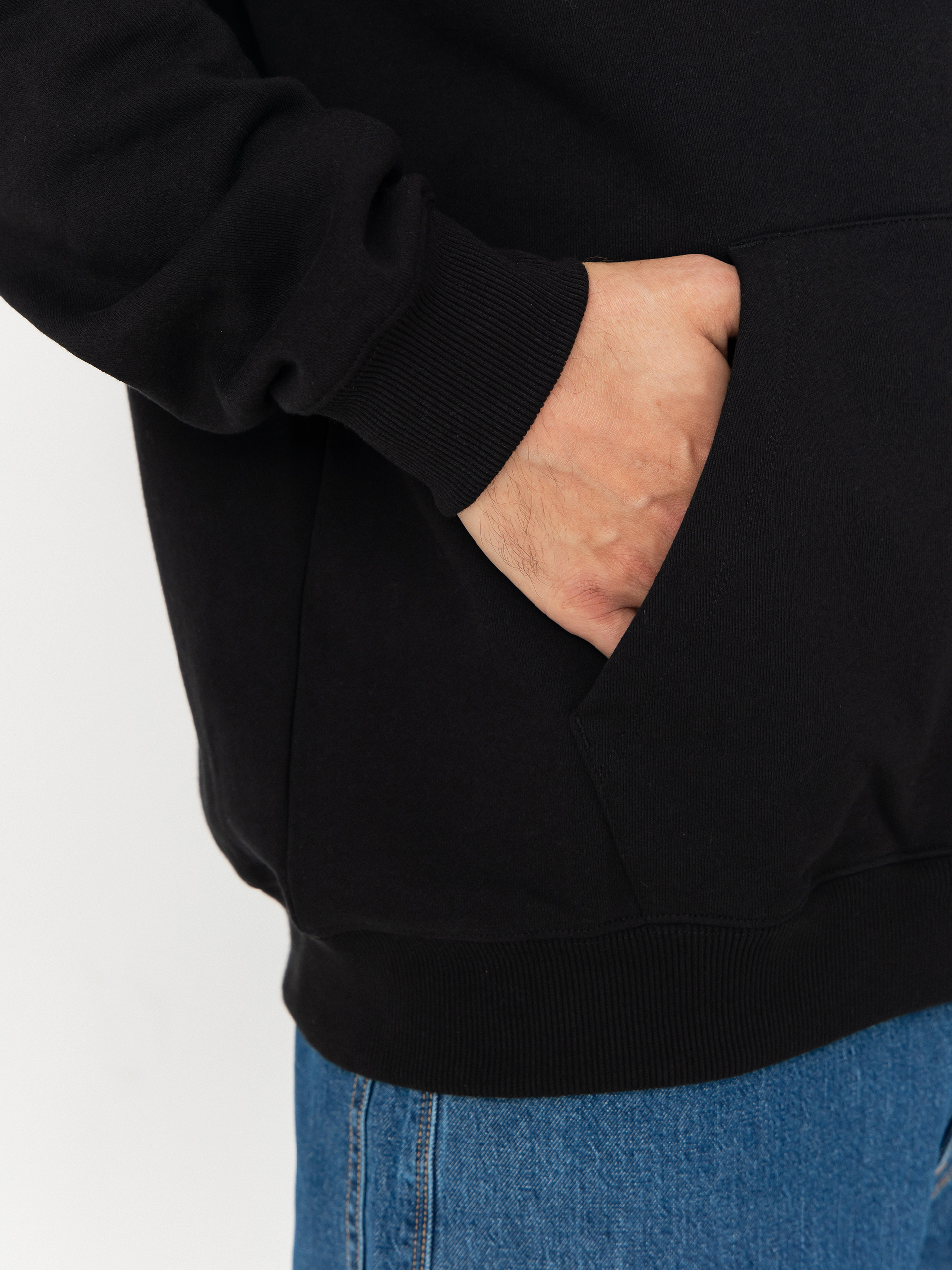 Mikina s kapucňou Volcom Fa Jj Villard HD (black)