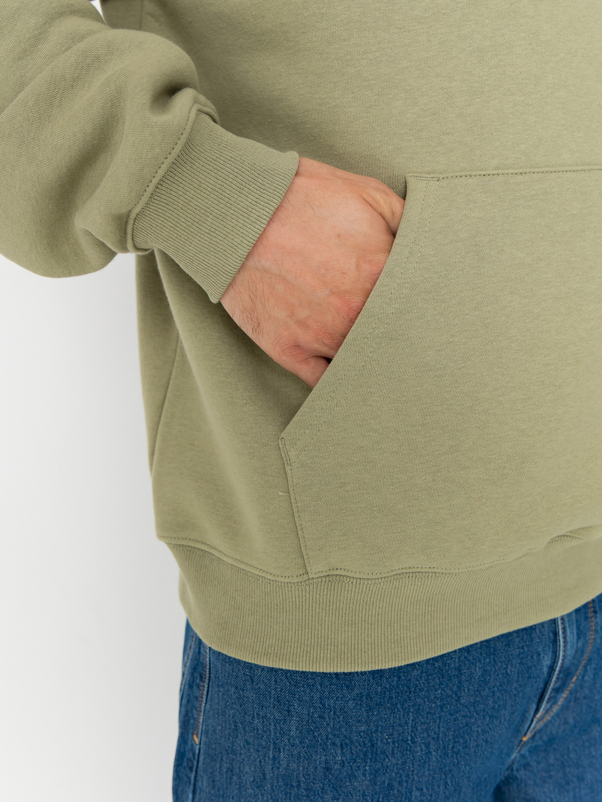 Mikina s kapucňou Volcom Watanite HD (green tea)