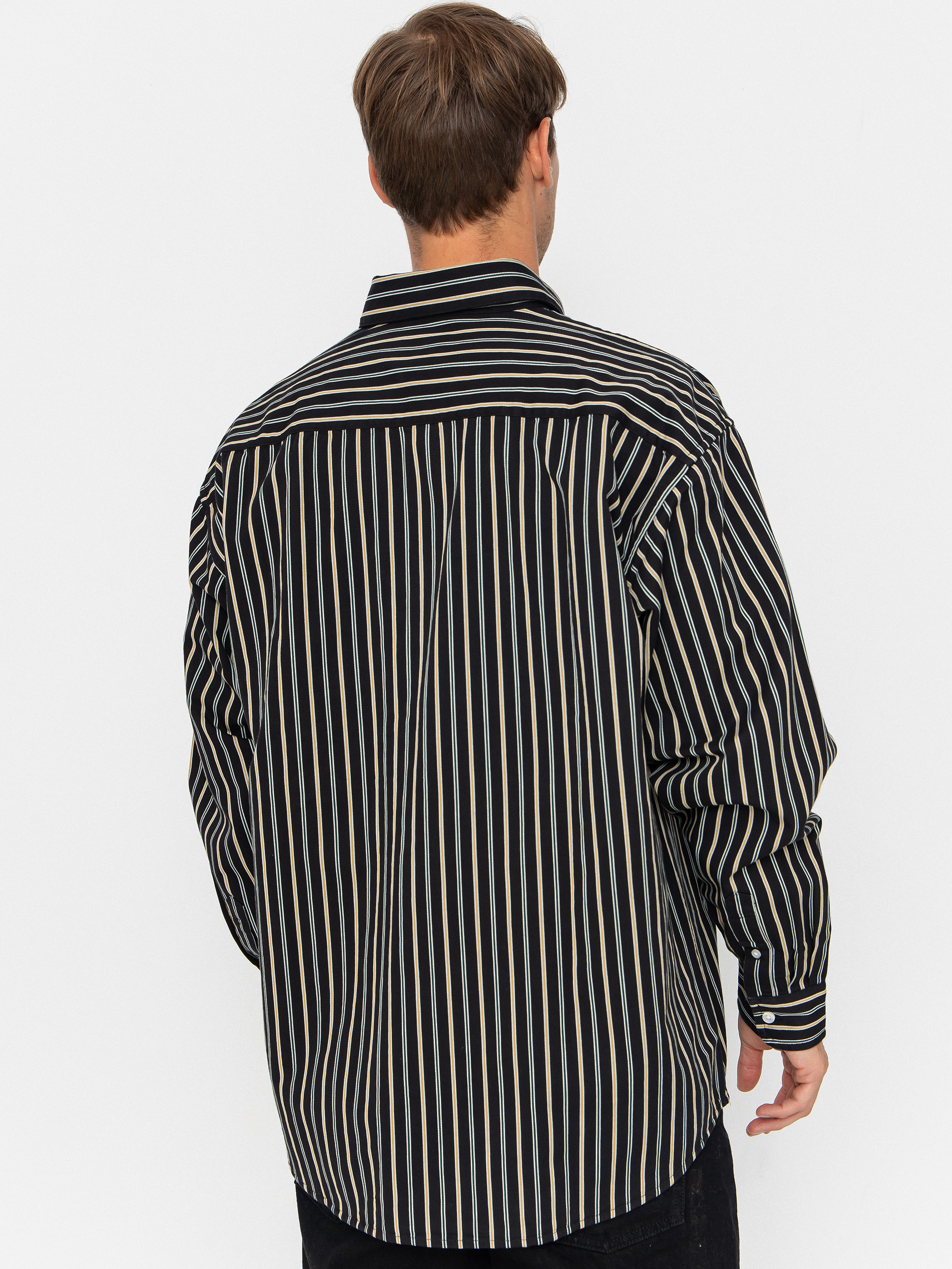 Košeľa Carhartt WIP Palance (palance stripe/black)