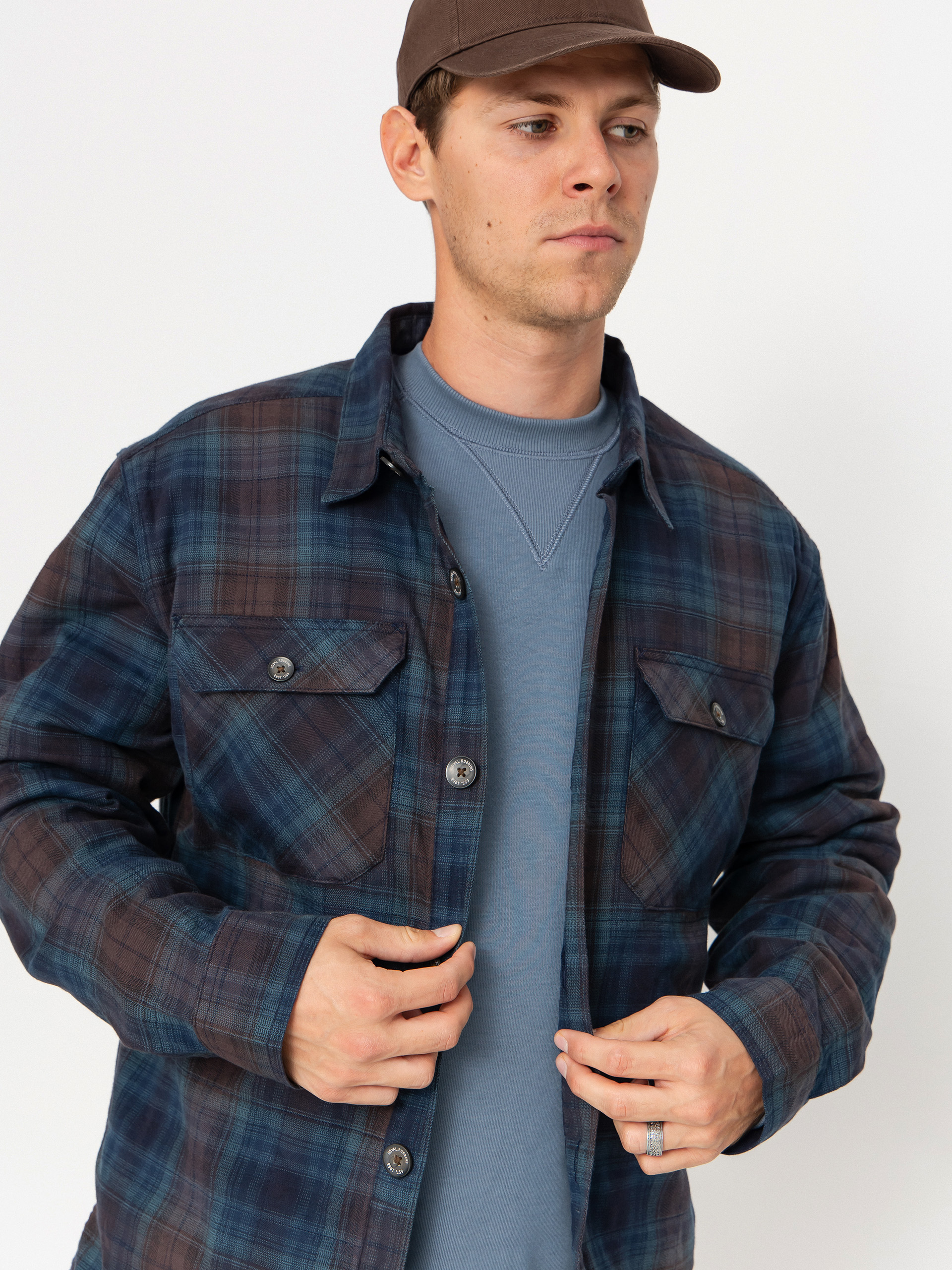 Košeľa Royal Robbins Snowcap Lined Flannel (naval tioga pld)