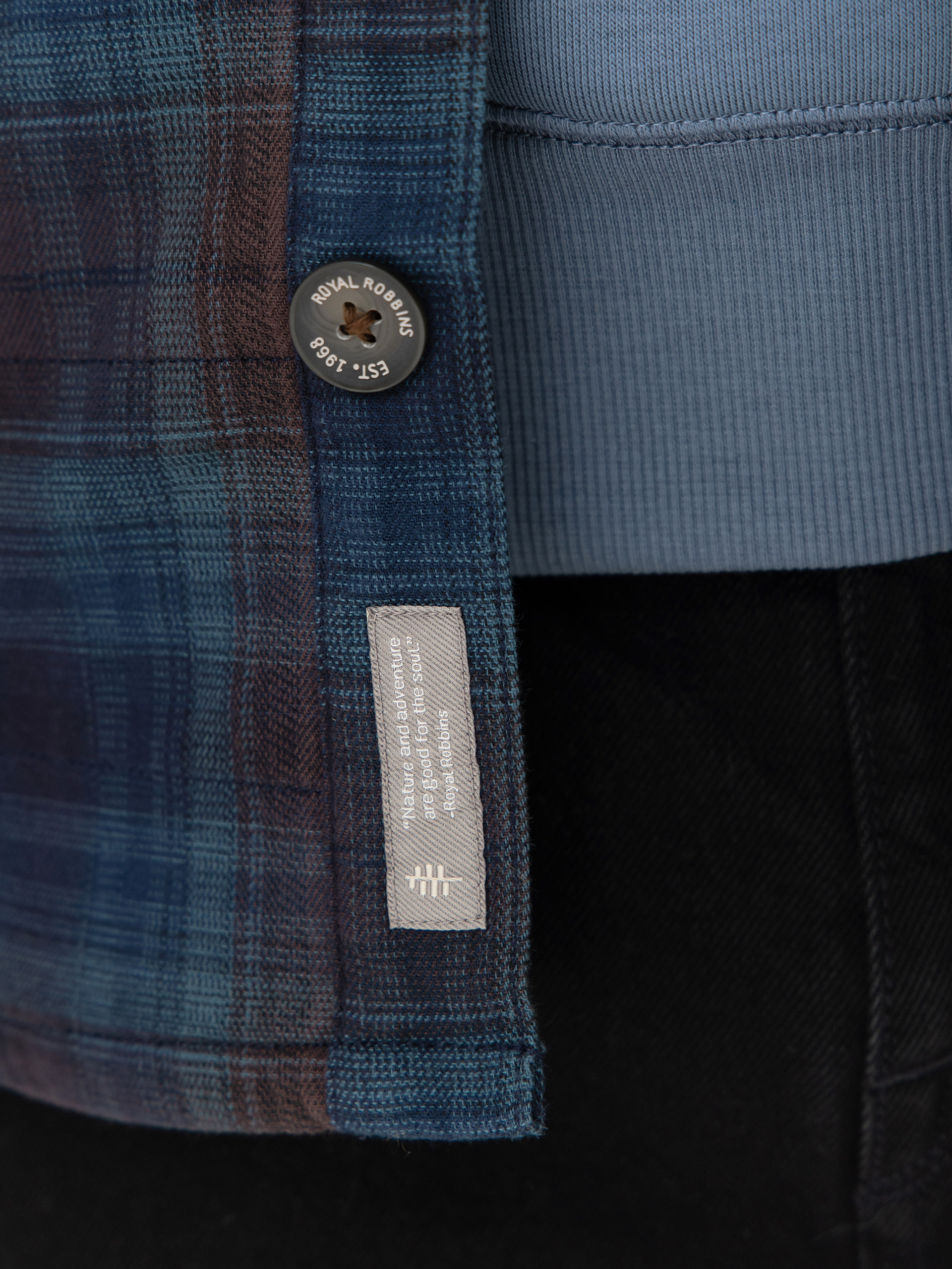 Košeľa Royal Robbins Snowcap Lined Flannel (naval tioga pld)
