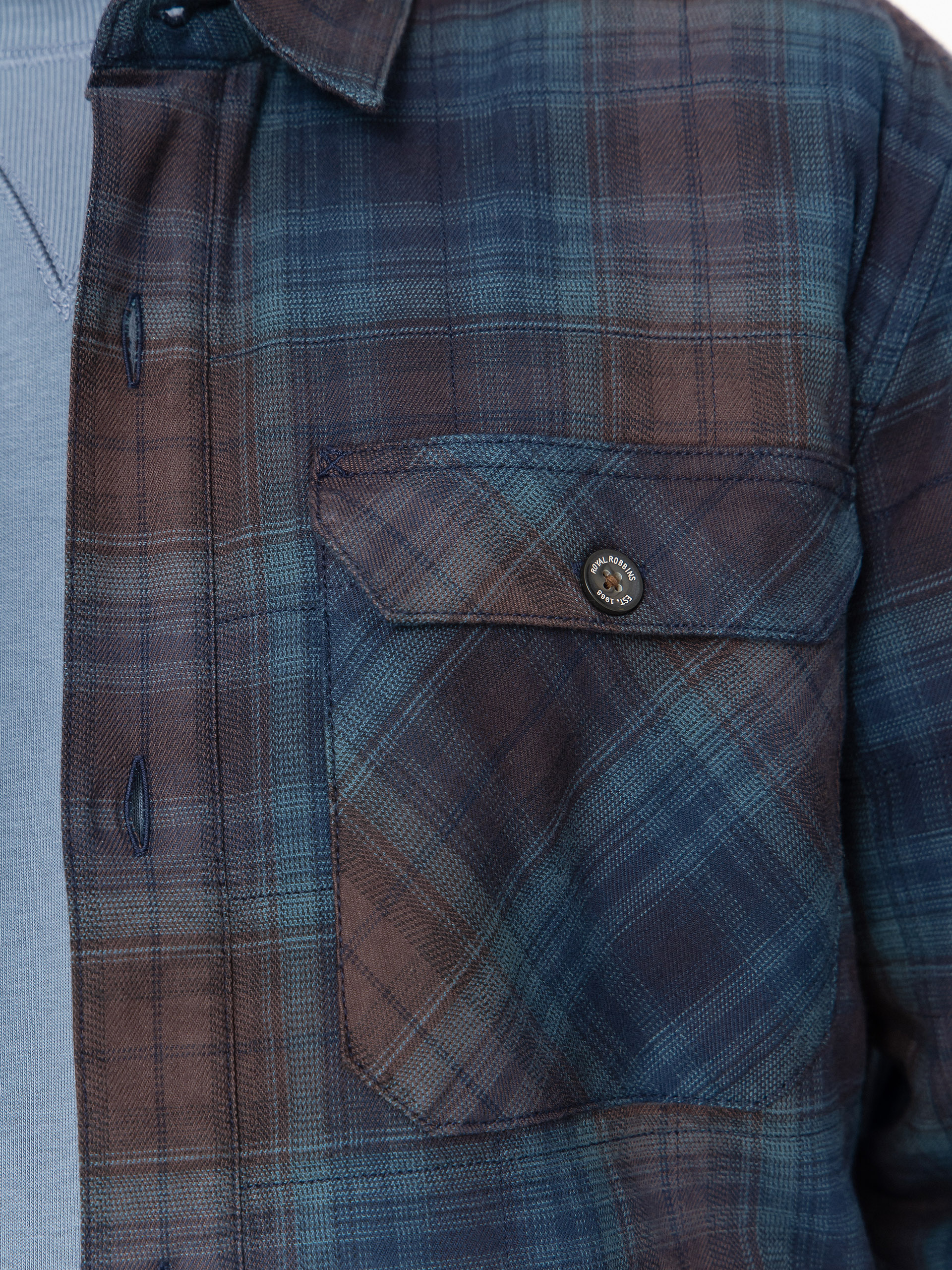Košeľa Royal Robbins Snowcap Lined Flannel (naval tioga pld)