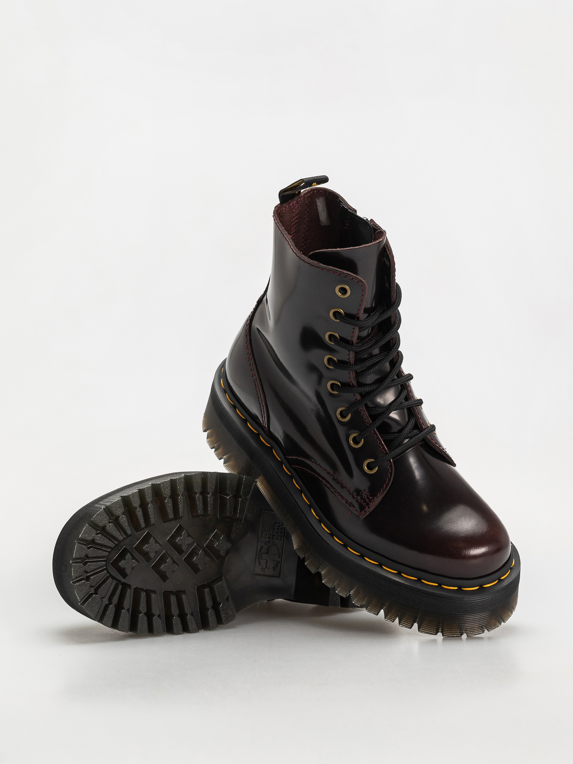 Topánky Dr. Martens Jadon (cherry red arcadia)