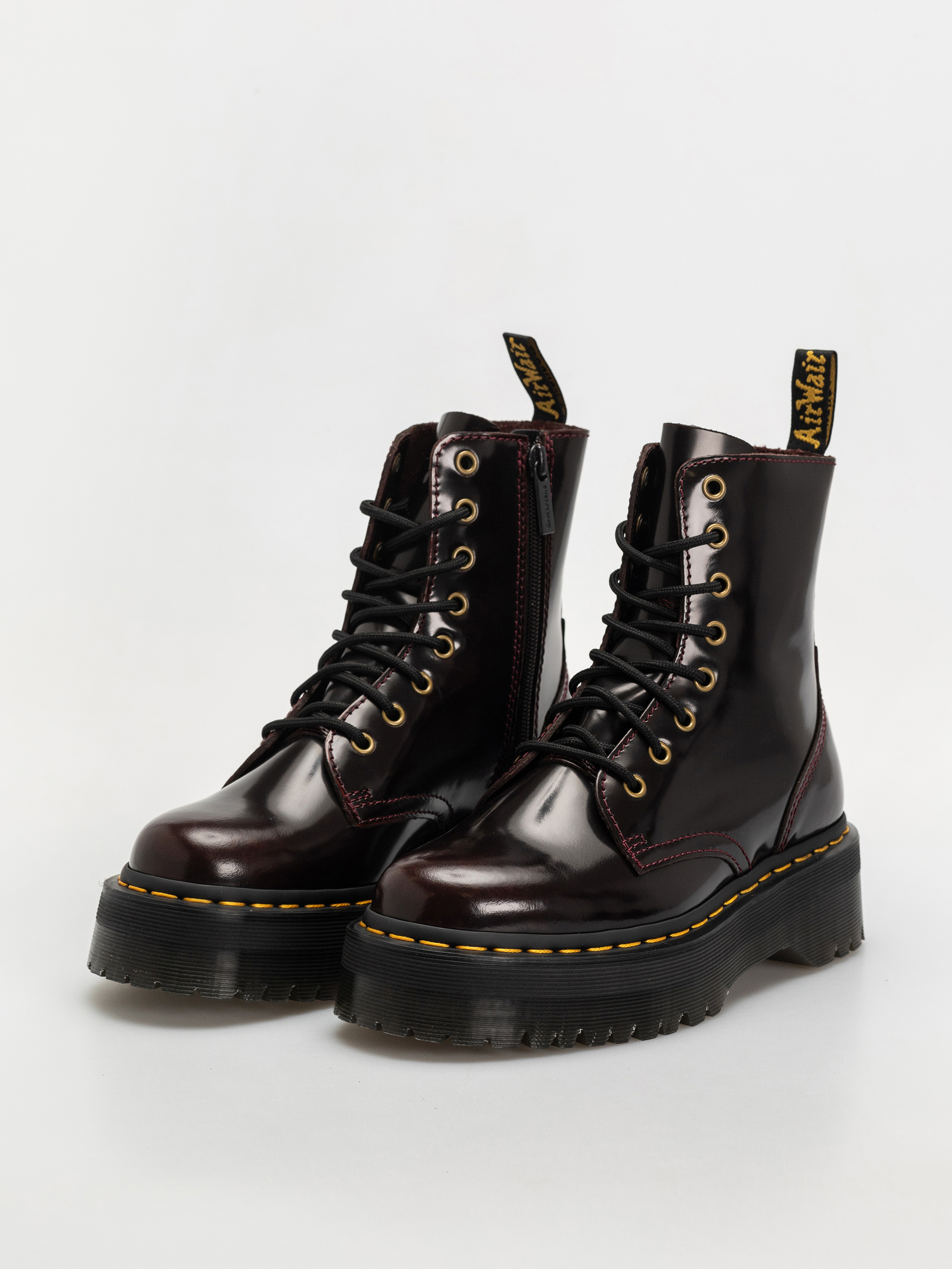 Topánky Dr. Martens Jadon (cherry red arcadia)