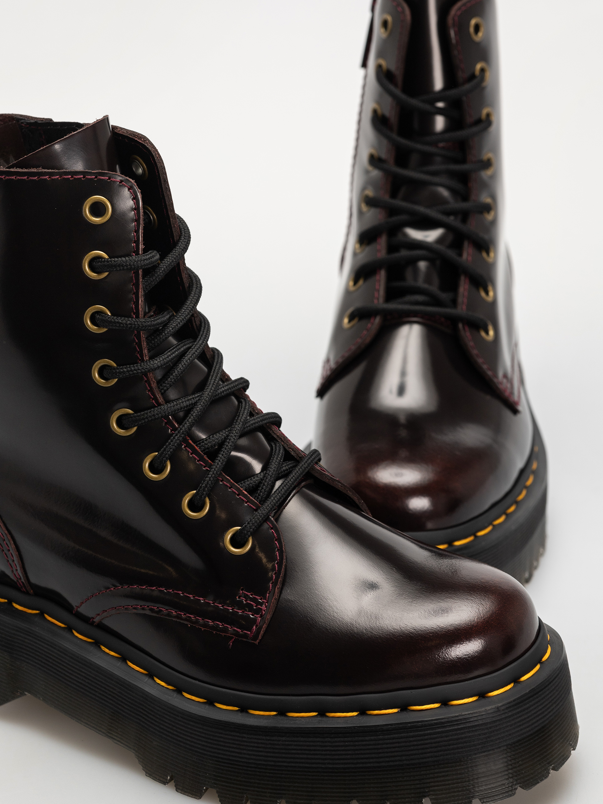 Topánky Dr. Martens Jadon (cherry red arcadia)