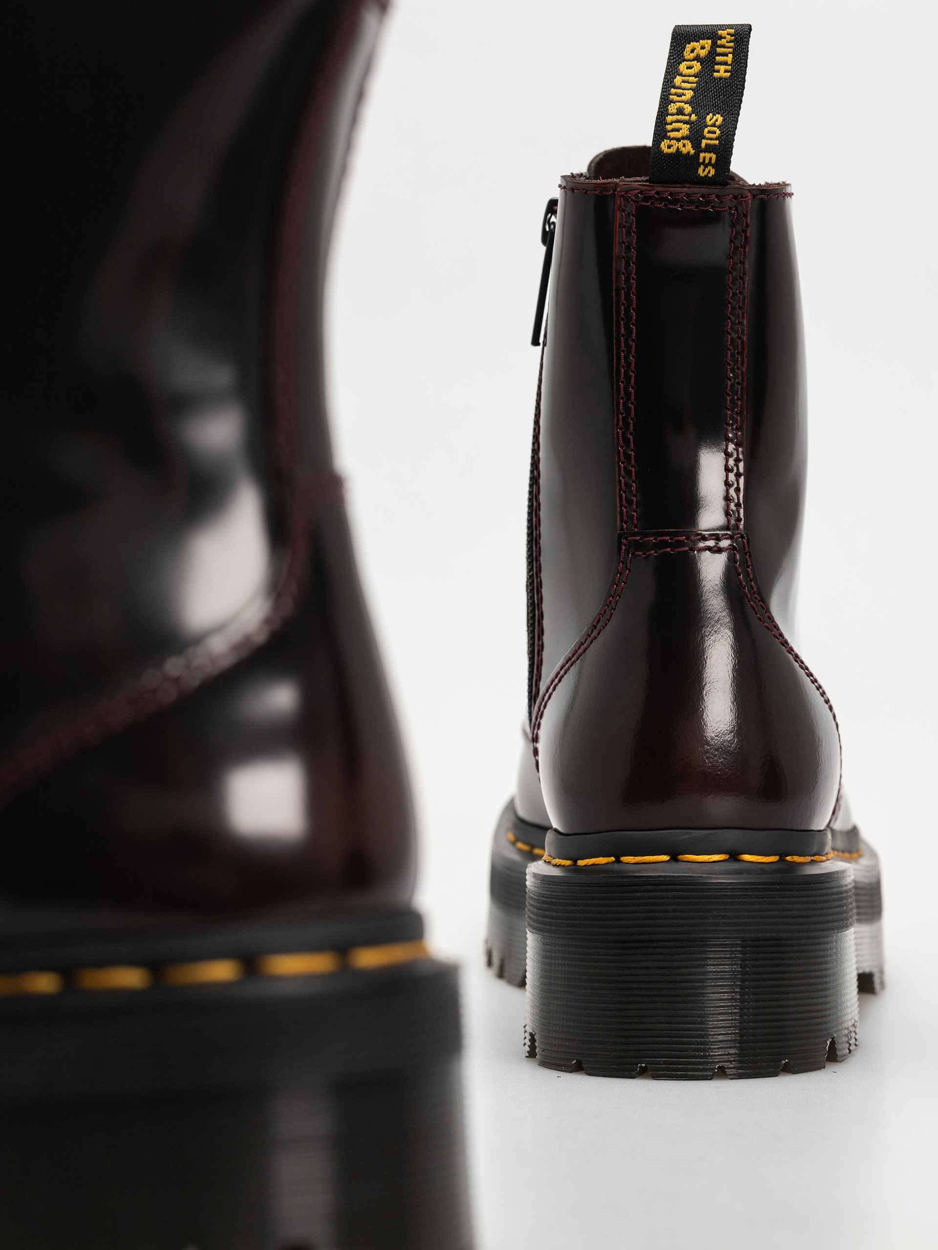 Topánky Dr. Martens Jadon (cherry red arcadia)