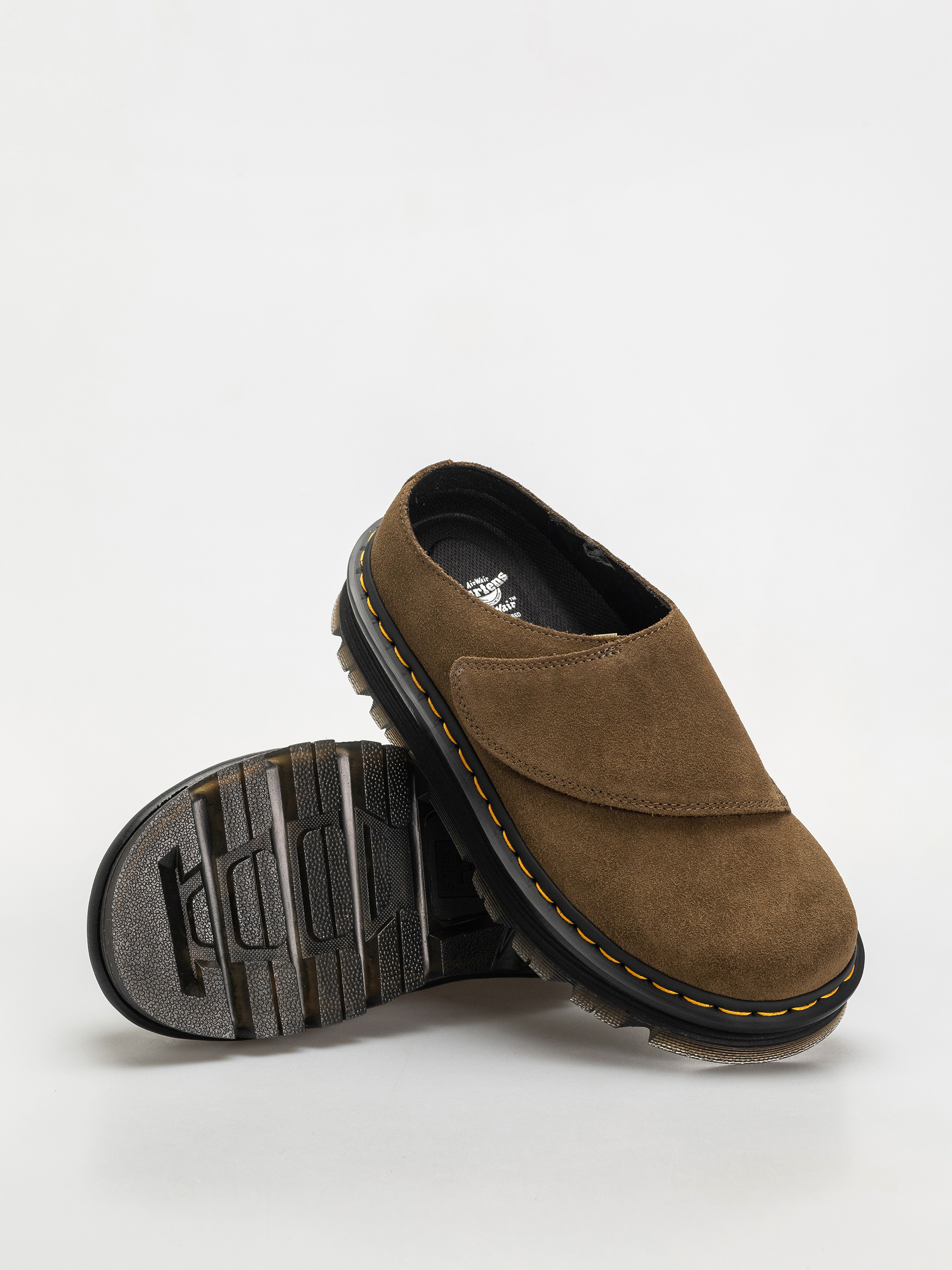 Topánky Dr. Martens ZebZag AnyWair Mule (dms olive eh suede)