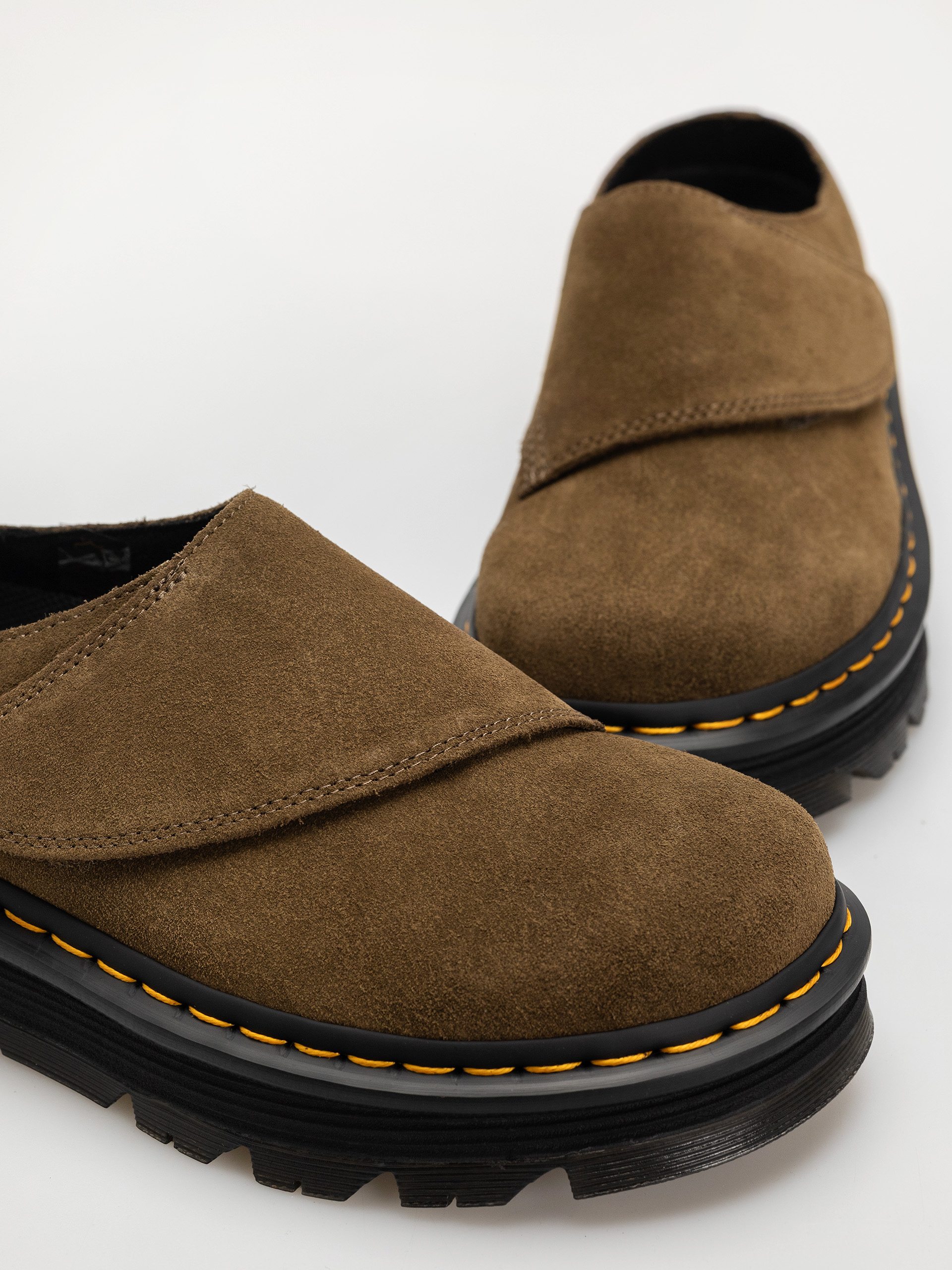 Topánky Dr. Martens ZebZag AnyWair Mule (dms olive eh suede)