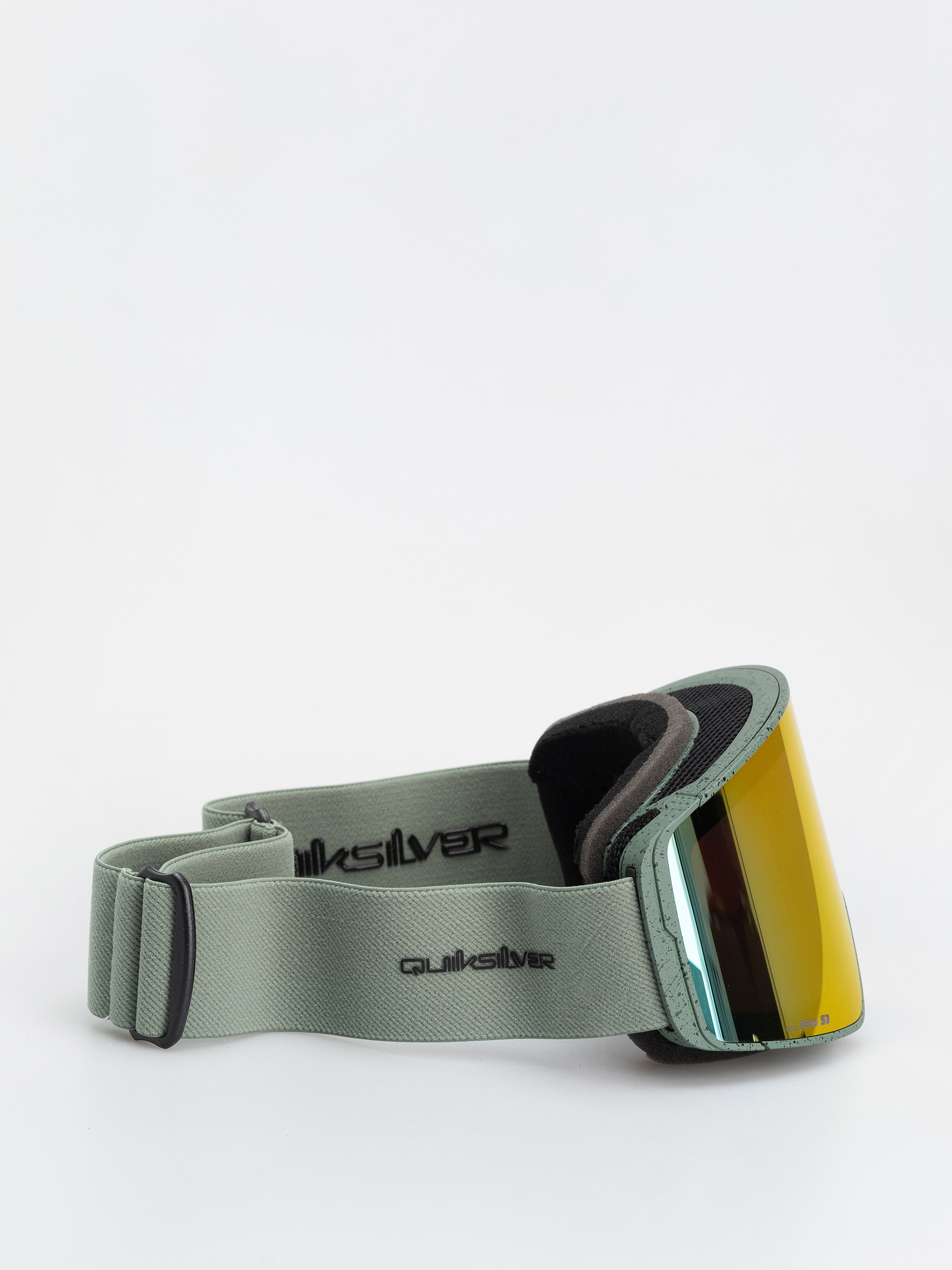 Snowboardové okuliare Quiksilver Storm Mg (dark ivy/clux ml red s3)