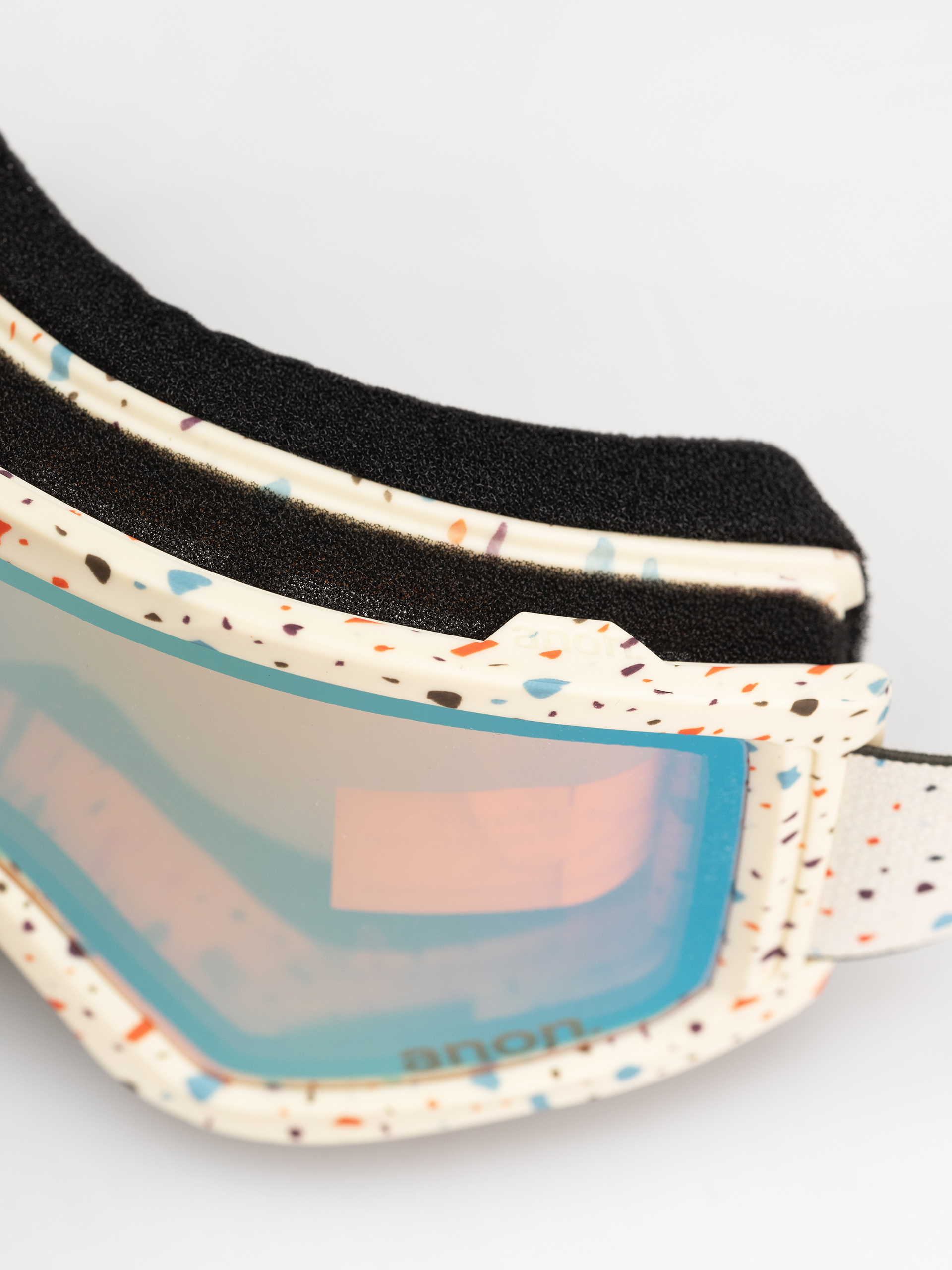 Snowboardové okuliare Anon Tracker 2.0 JR (speckles/gold amber)