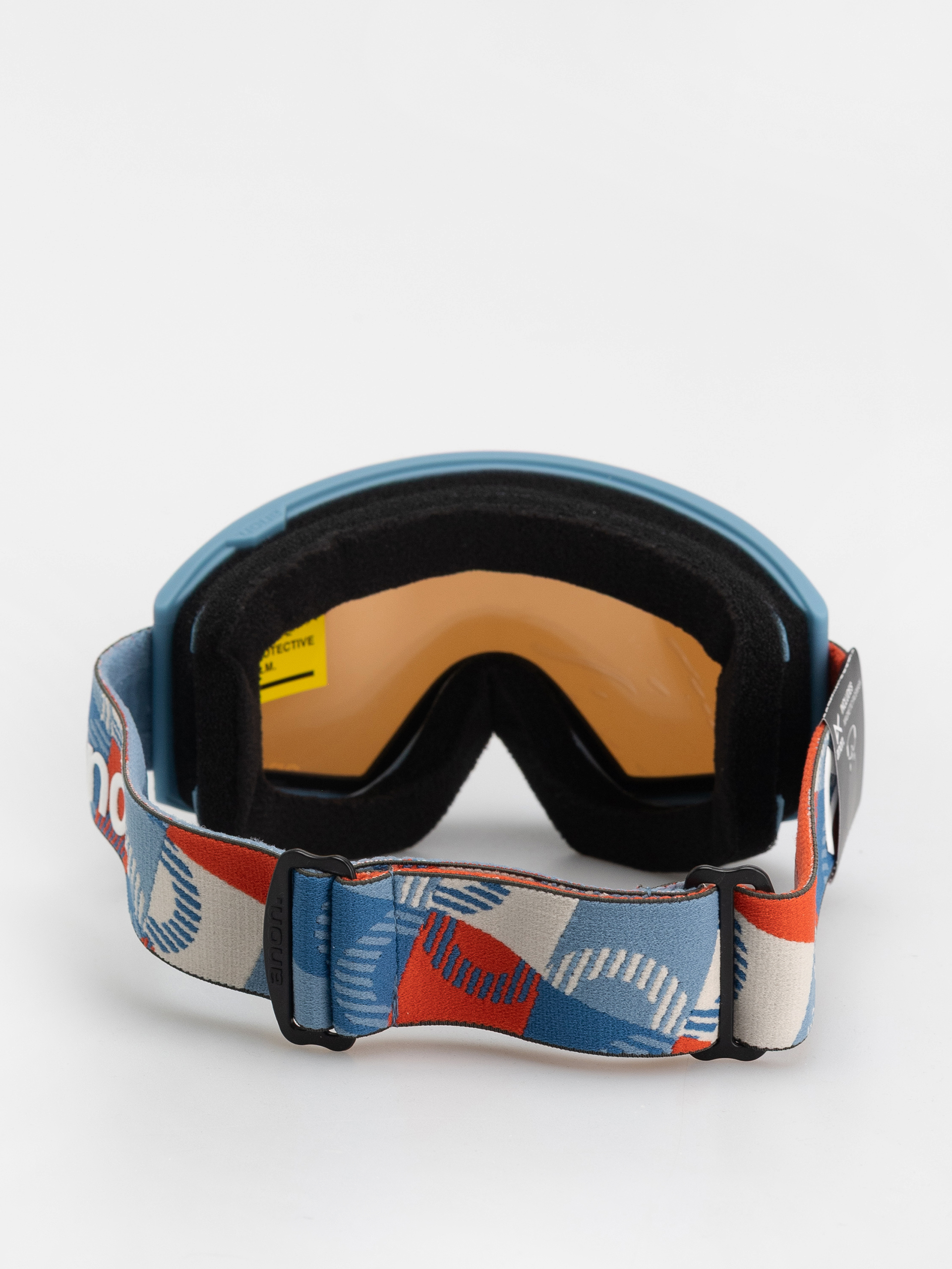 Snowboardové okuliare Anon Tracker 2.0 JR (patchwork/silver amber)
