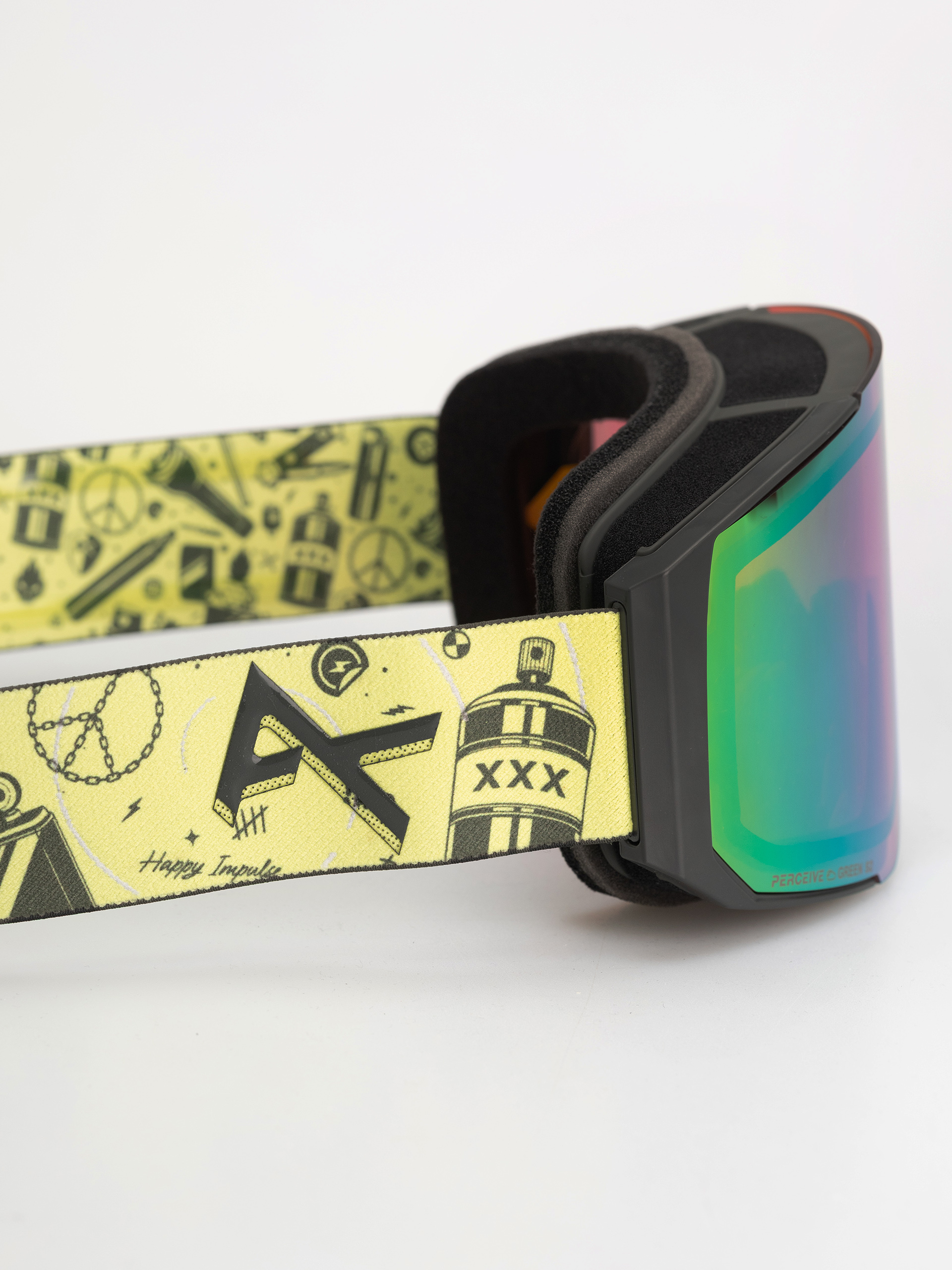 Snowboardové okuliare Anon Sync (whirlwind/perceive variable green)