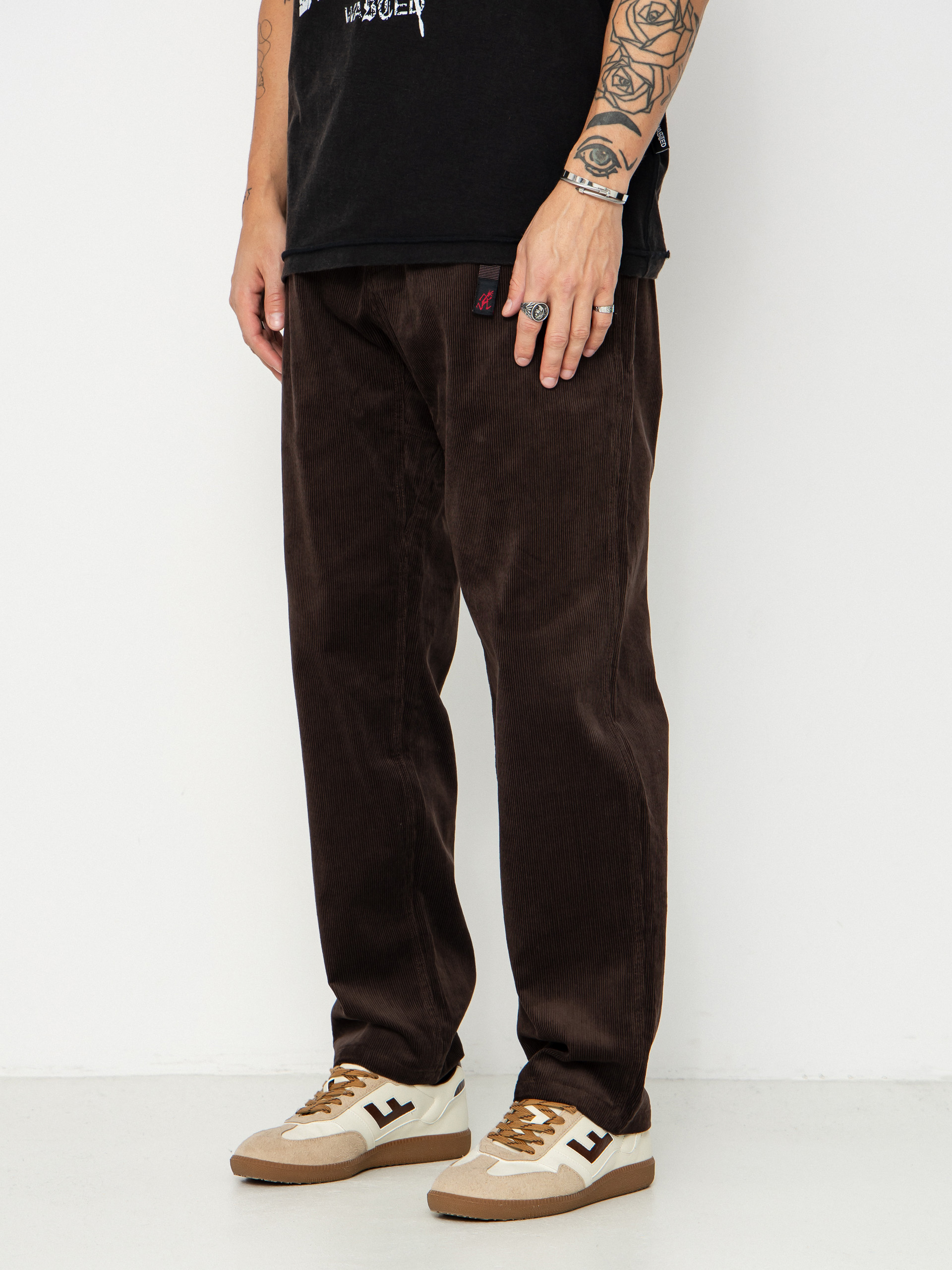 Nohavice Gramicci Corduroy Gramicci Pant (deep brown)
