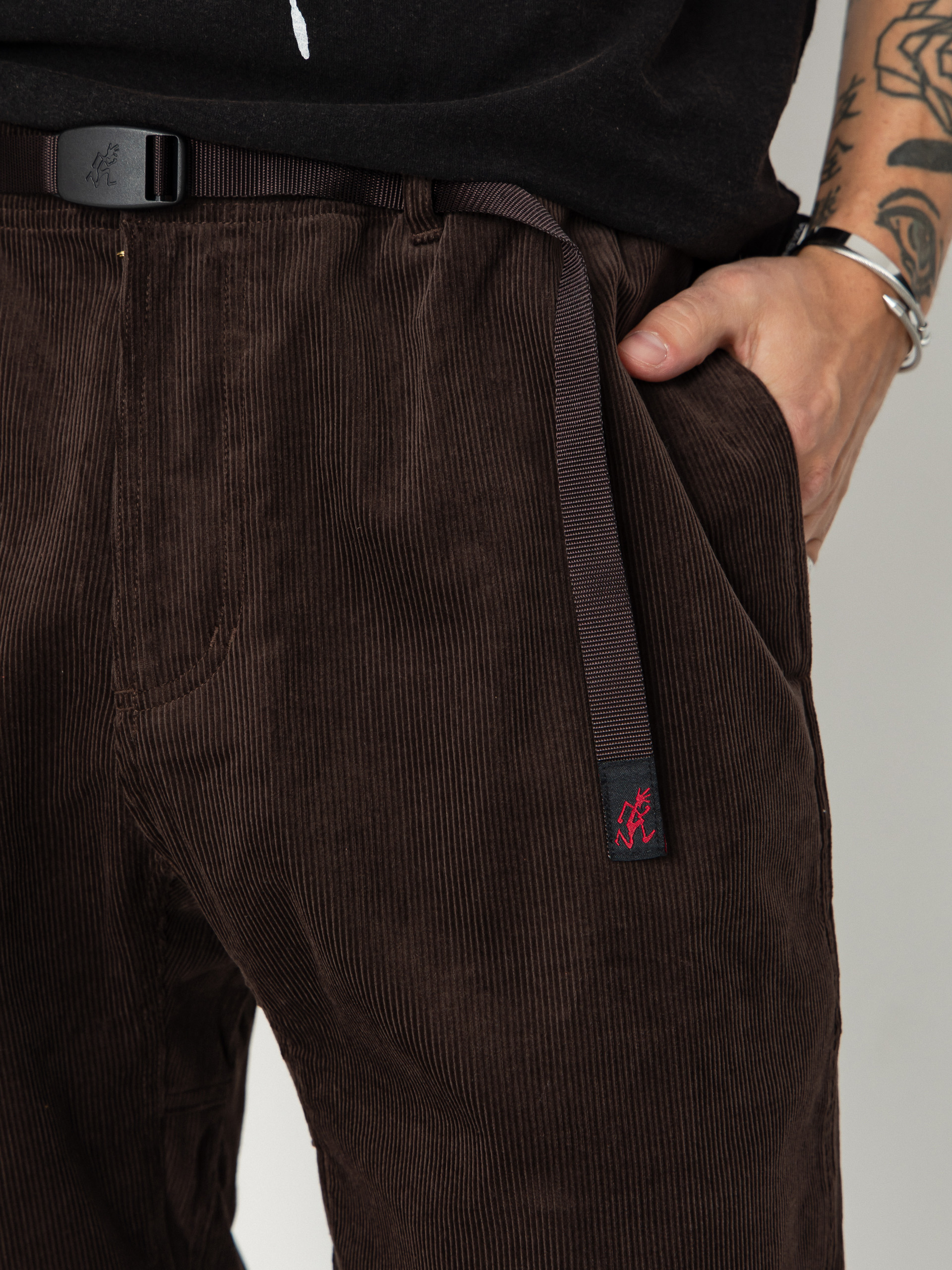 Nohavice Gramicci Corduroy Gramicci Pant (deep brown)