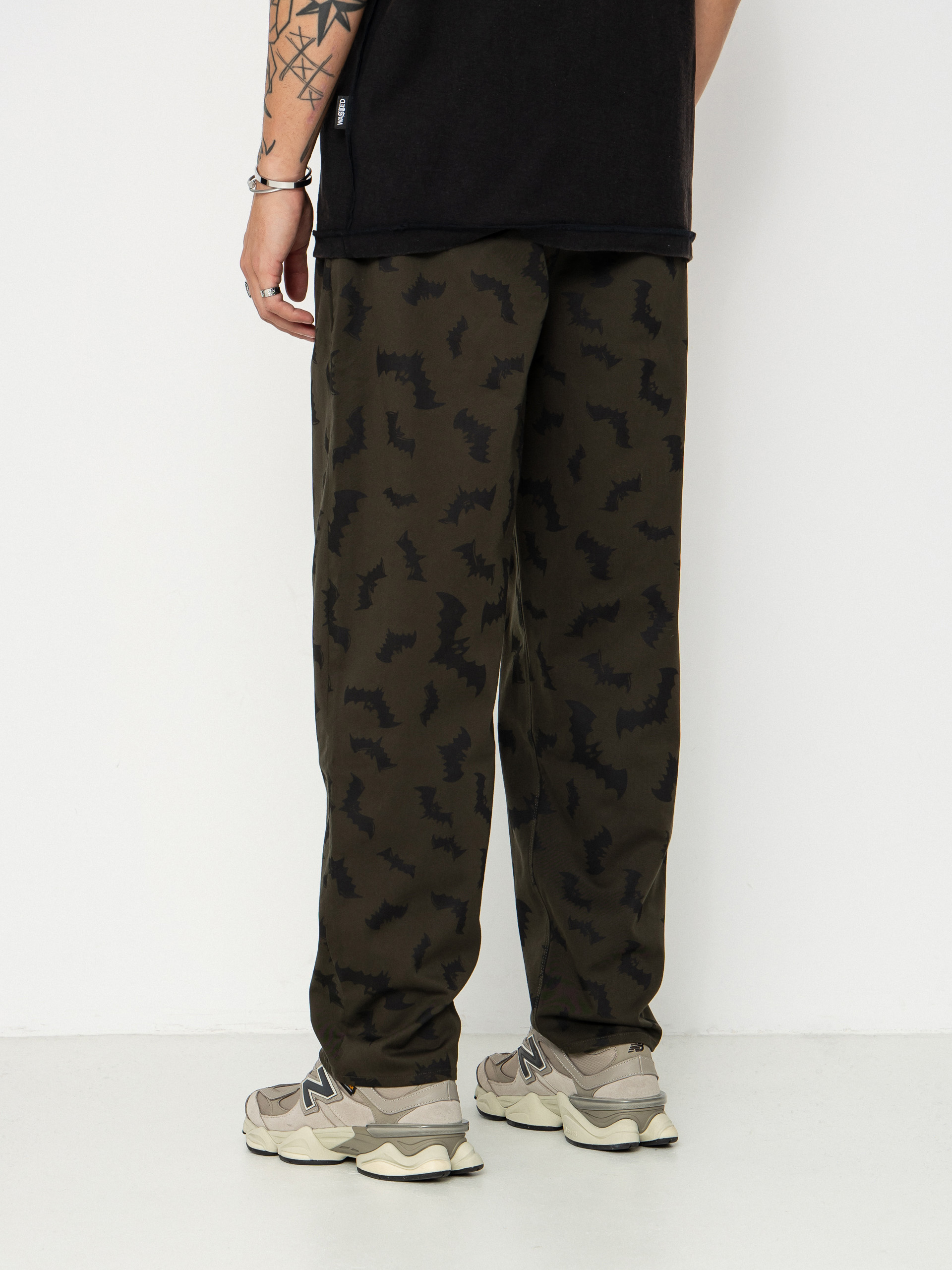 Nohavice Volcom Fa Jj Villard Ew (rinsed black)