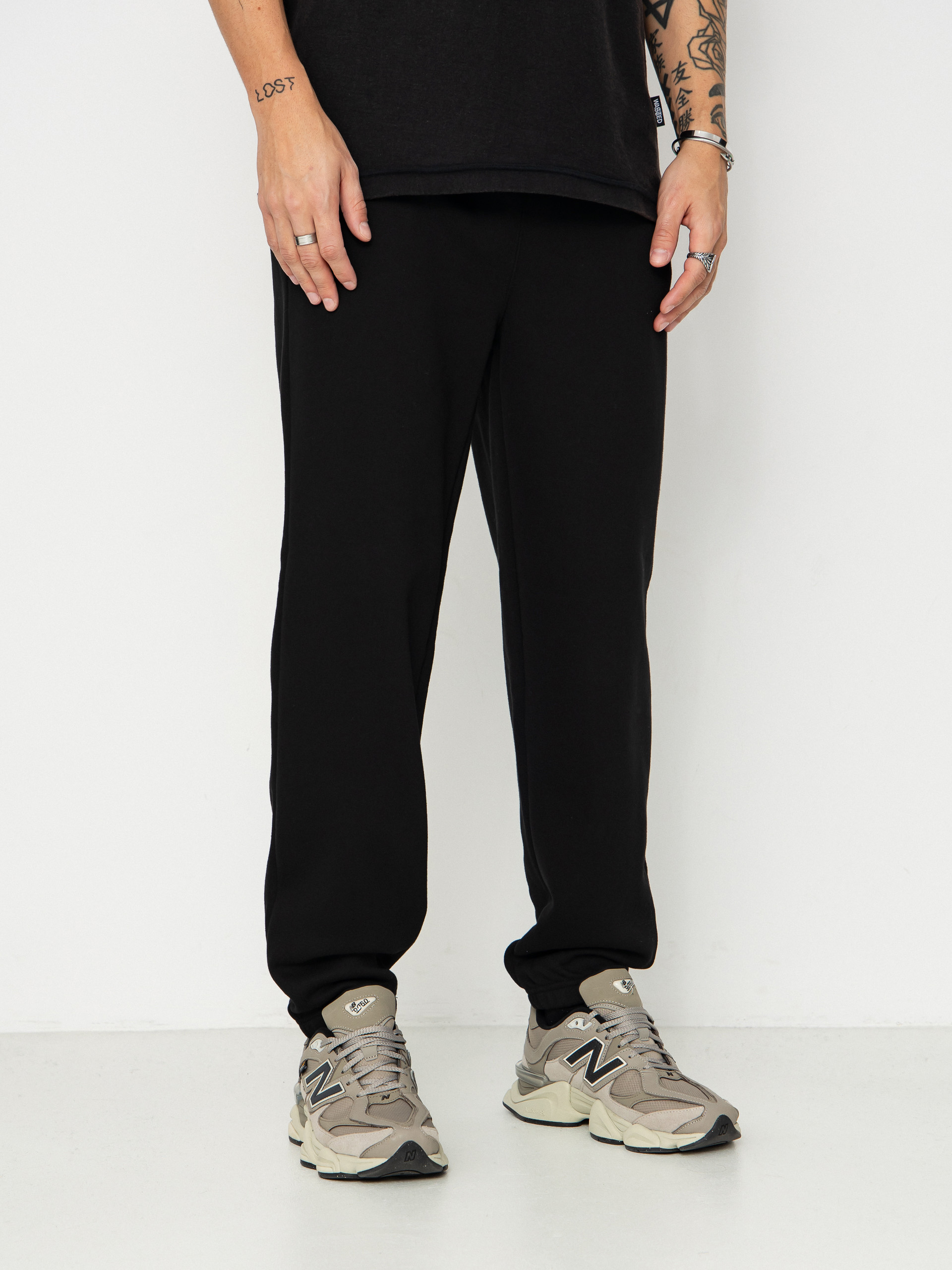 Nohavice Volcom Single Stone Fleece (black)
