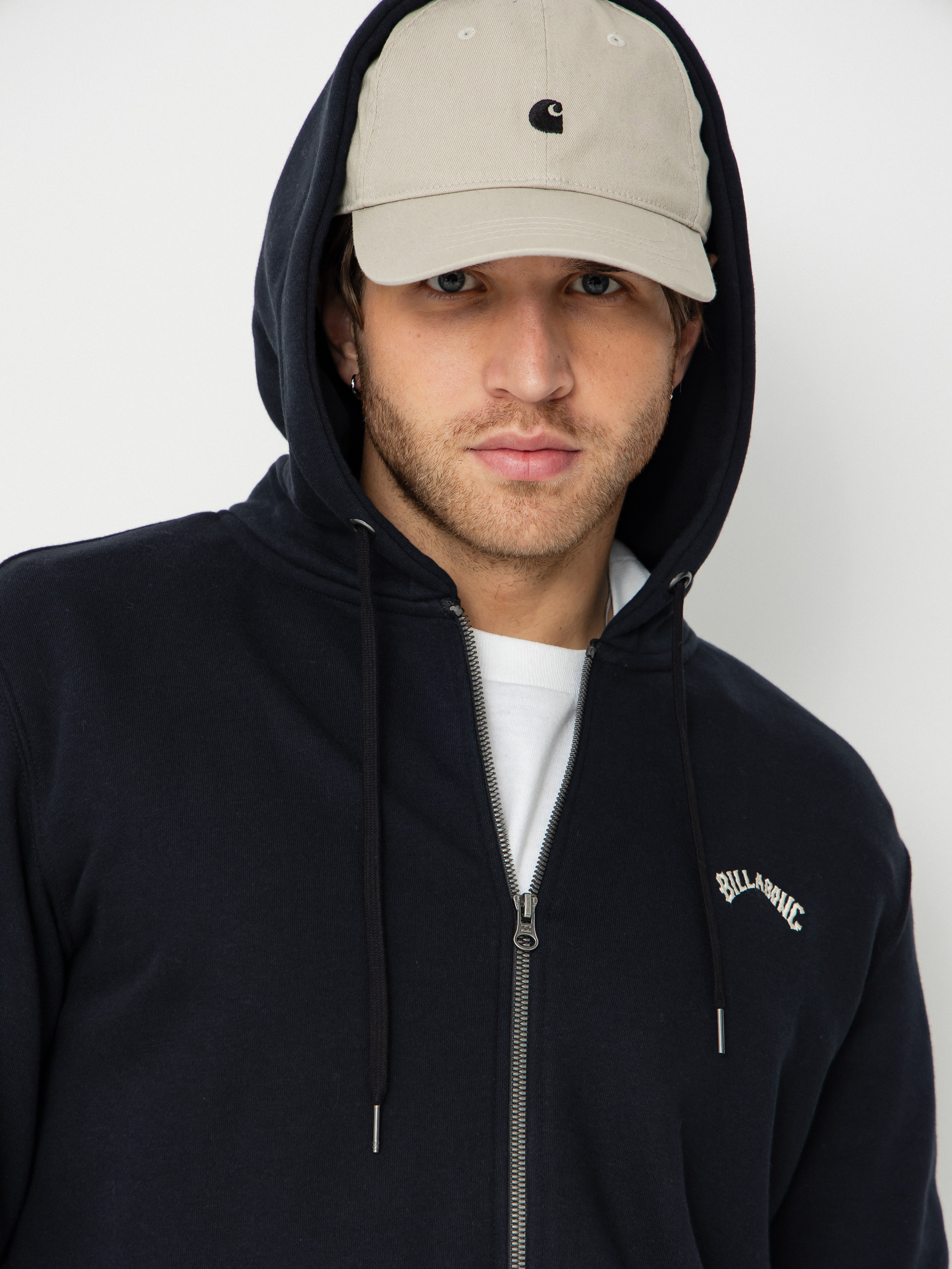 Mikina s kapucňou Billabong Arch ZHD (black)