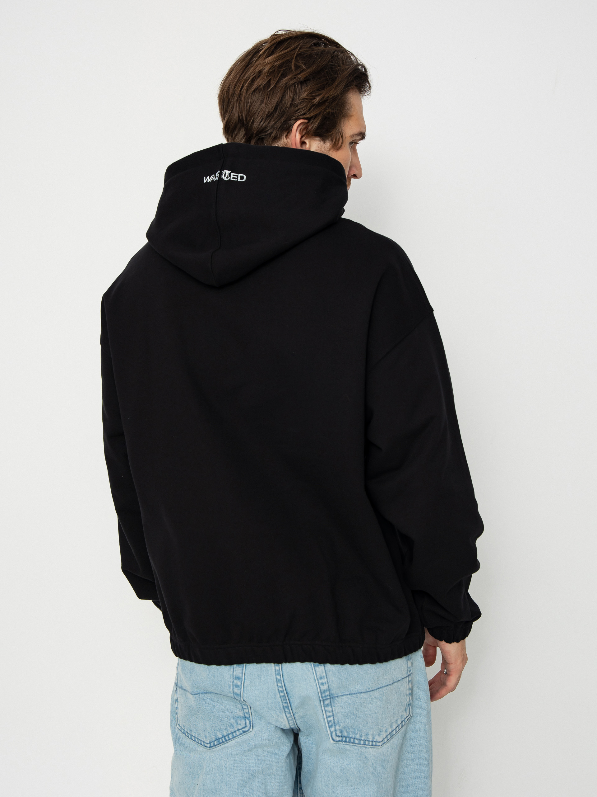 Mikina s kapucňou Wasted Paris Answear Boxy HD (black)