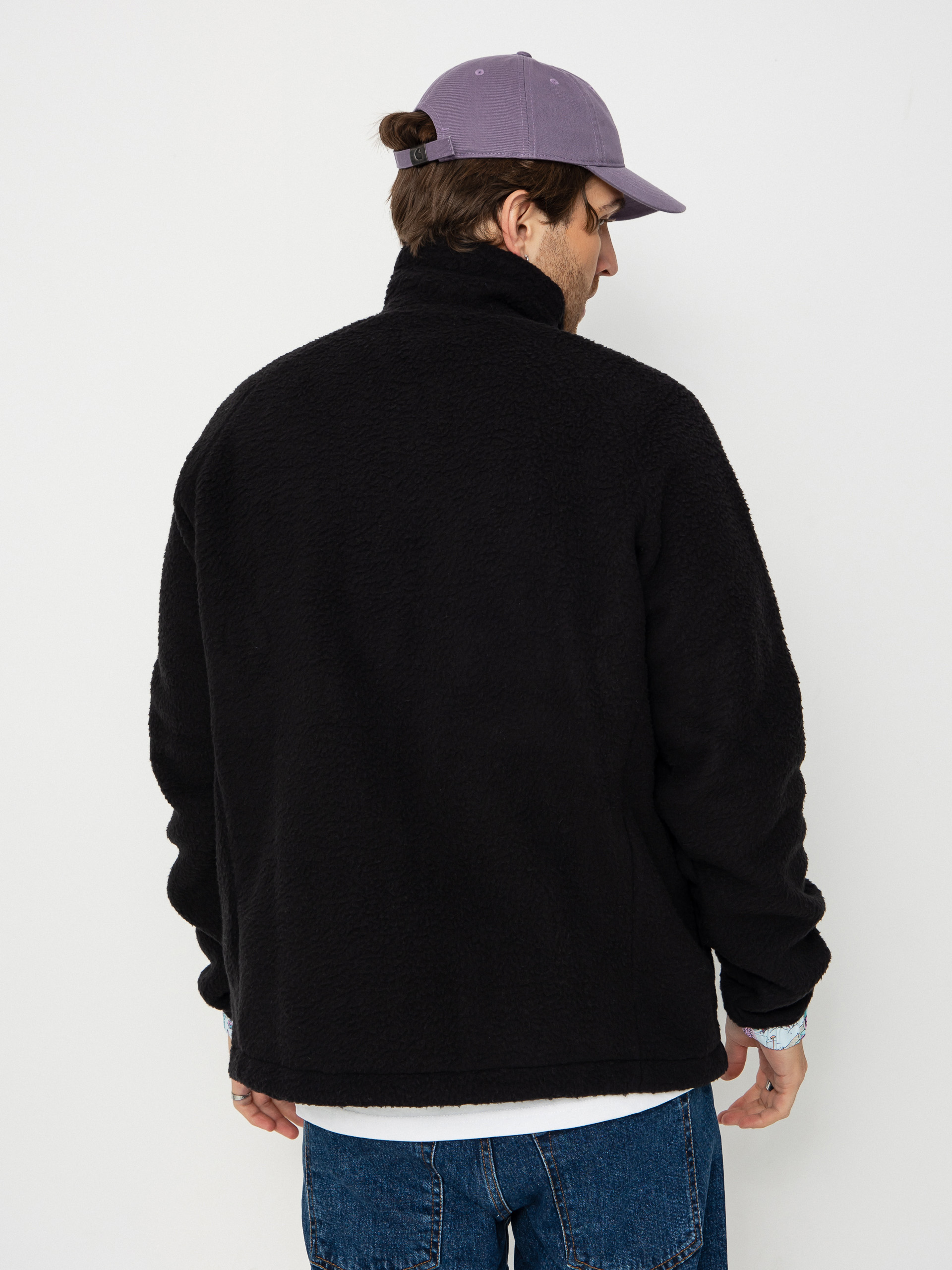 Pánsky Flísová mikina Helly Hansen Panorama Pile Snap (black oslo aop)