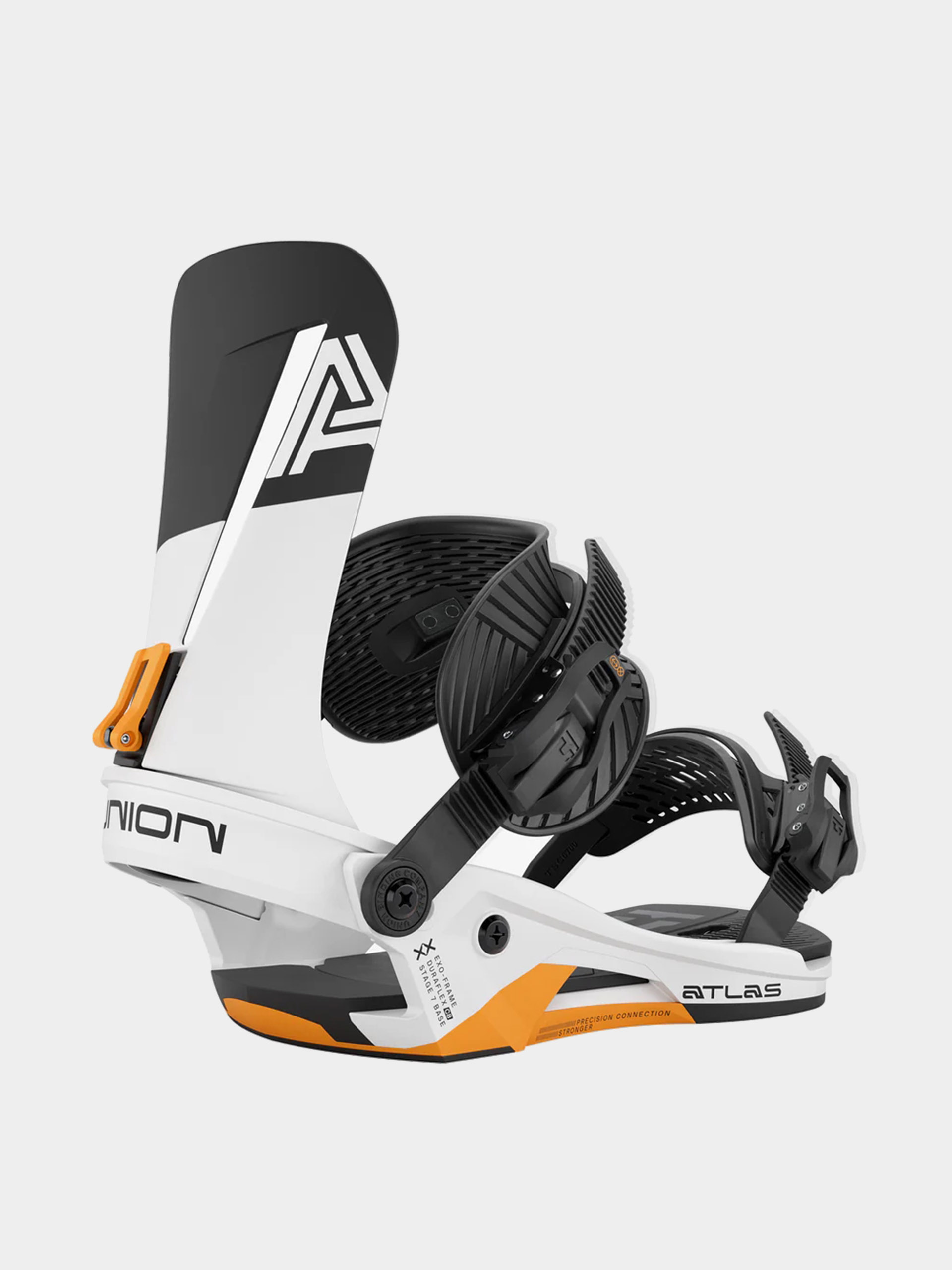 Snowboardovu00e9 viazanie Union Atlas (white/orange)