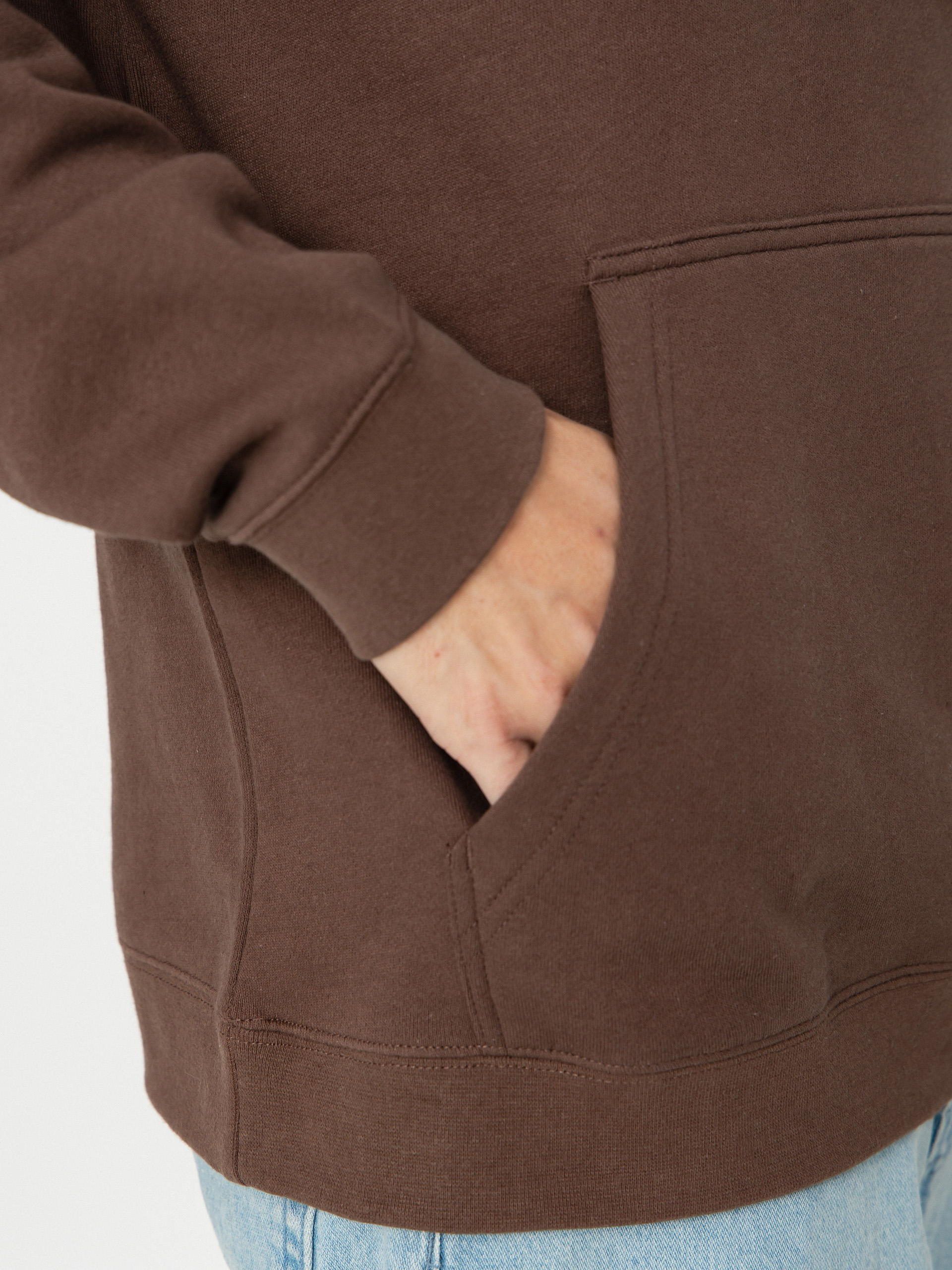 Mikina s kapucňou Hurley Makaw HD (espresso)