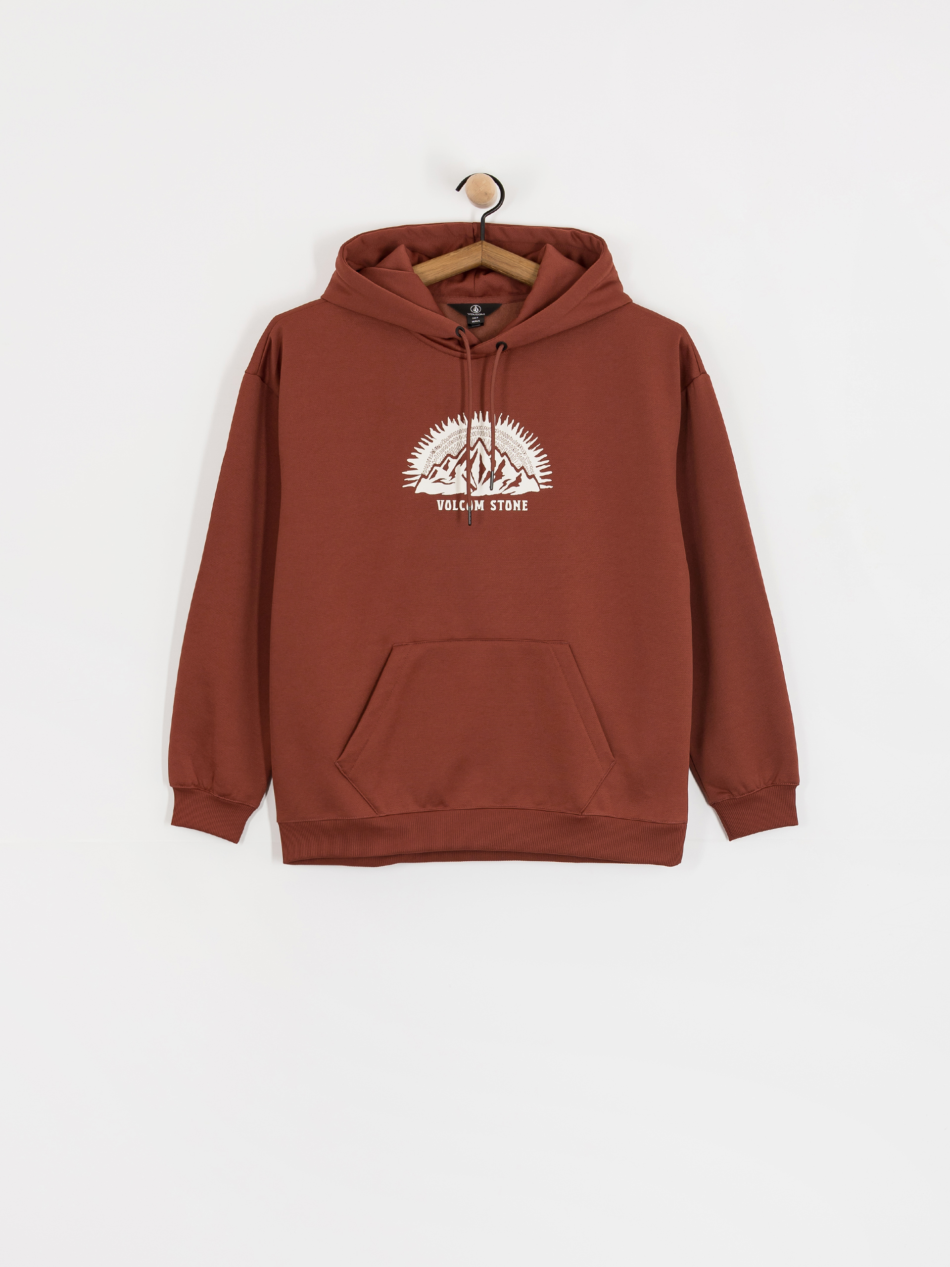 Mikina s kapucňou Volcom Essential Hydro HD Wmn (henna)