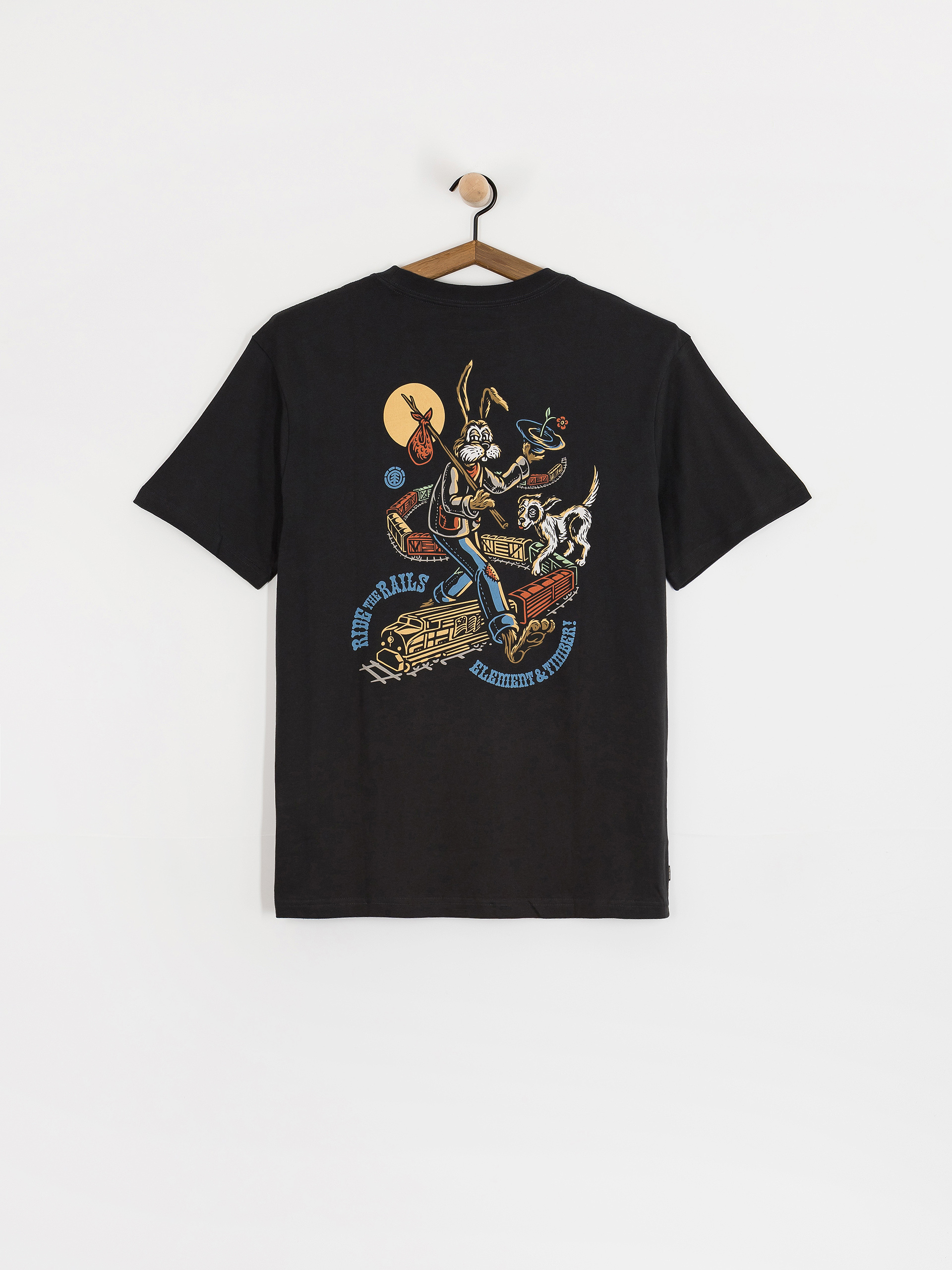 Tričko Element Timber On Track (off black)