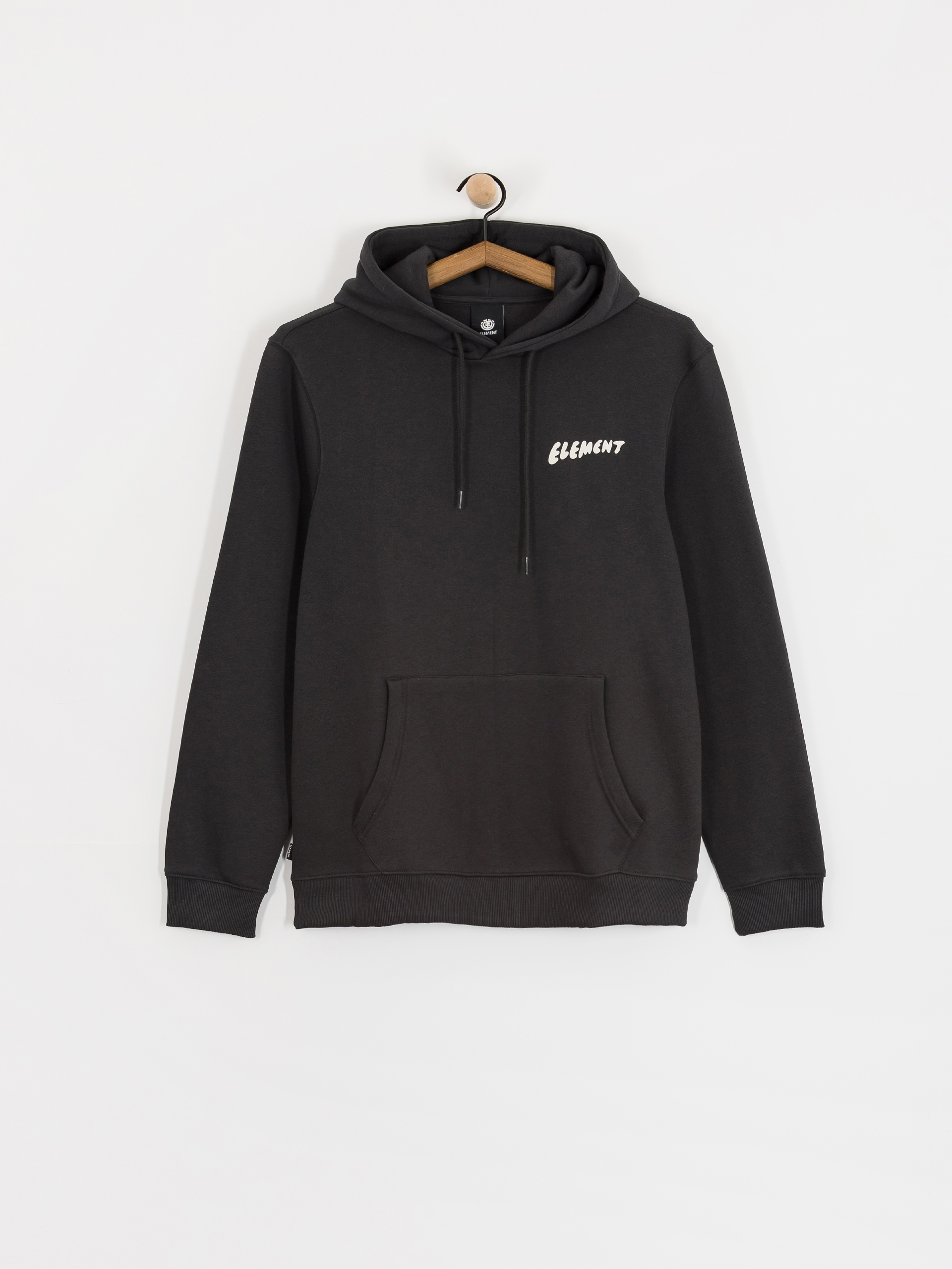 Mikina s kapucňou Element Sunrise HD (off black)