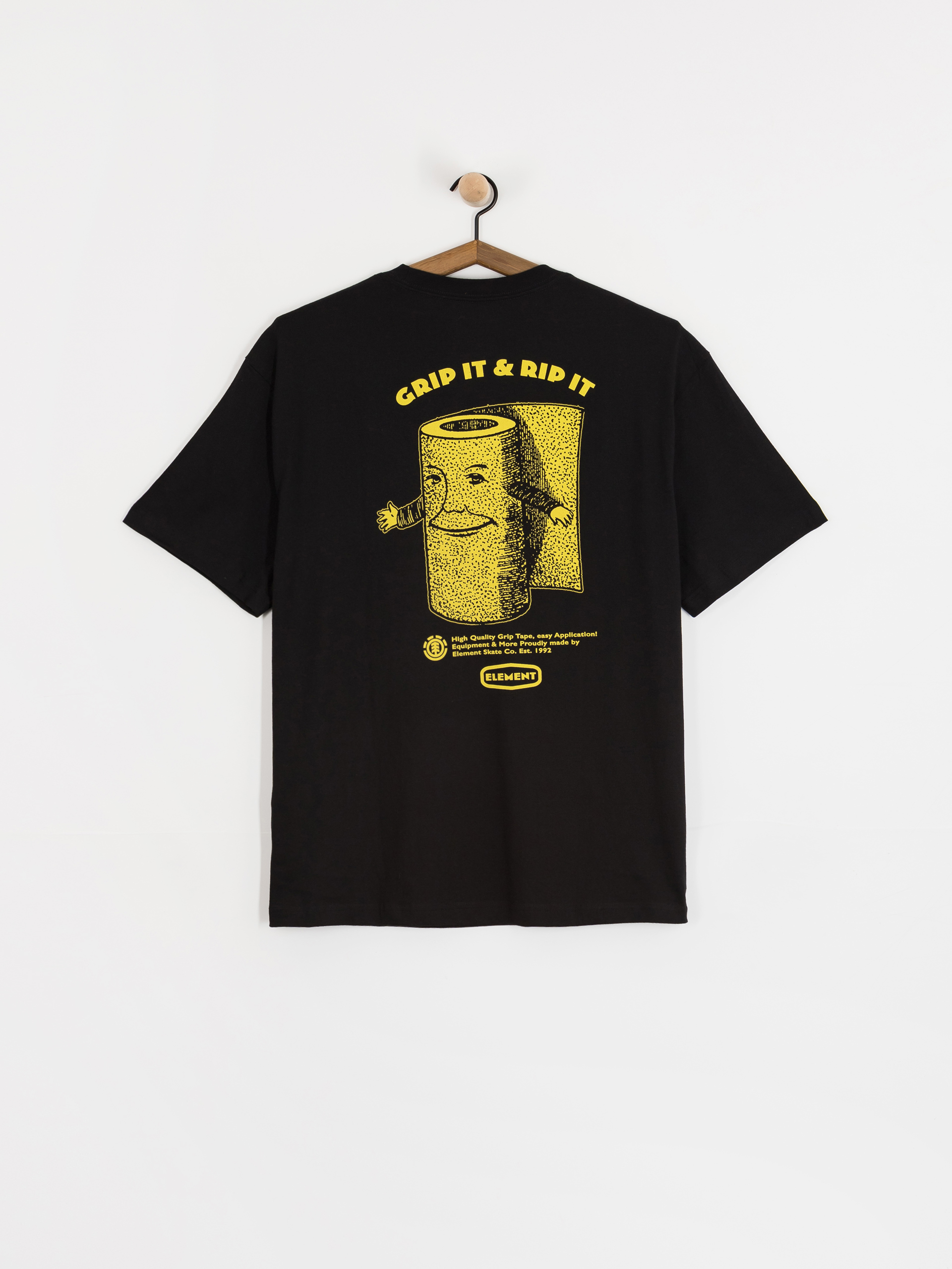 Tričko Element Grip It (flint black)