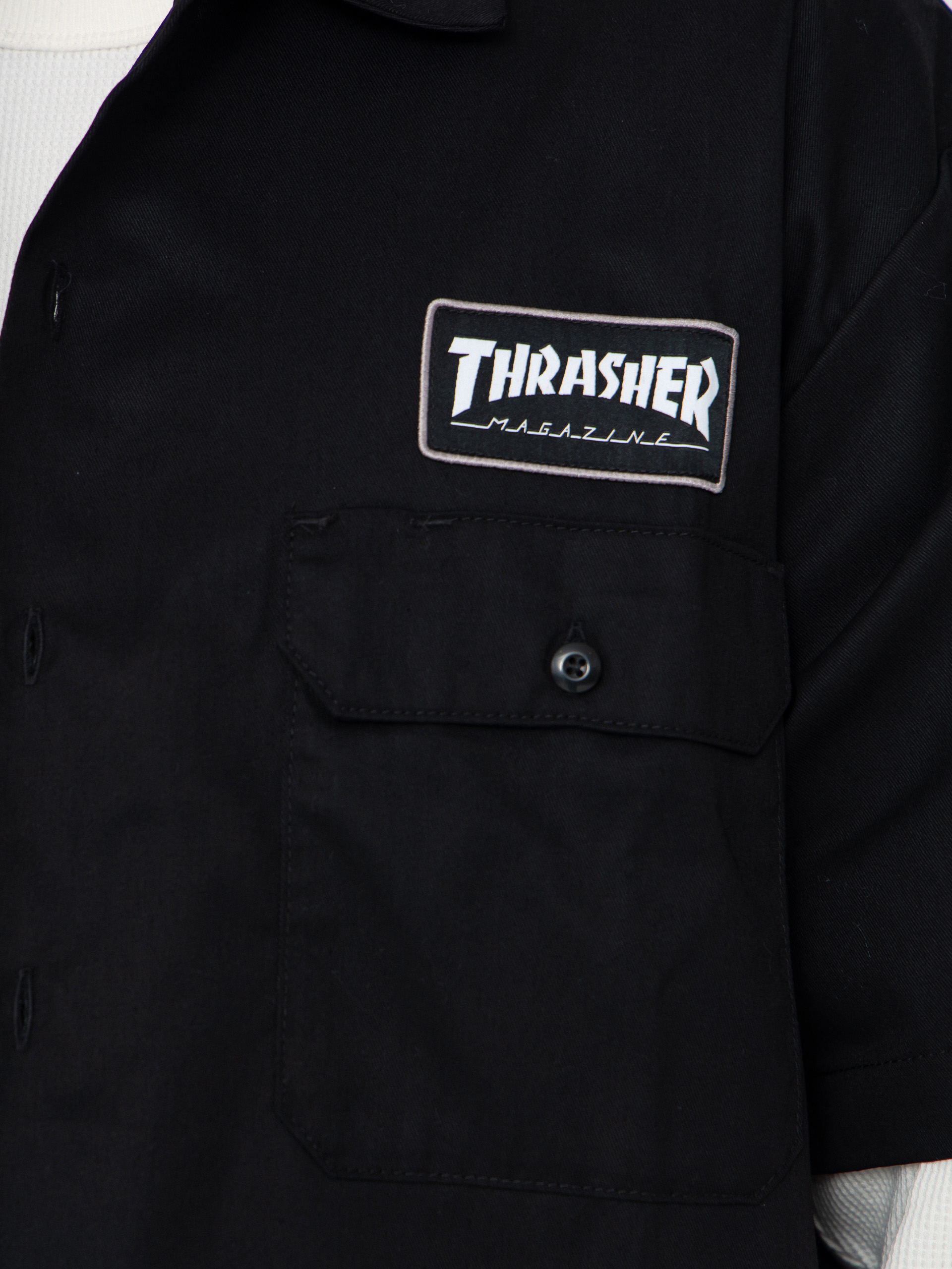 Košeľa Dickies x Thrasher Work (black)