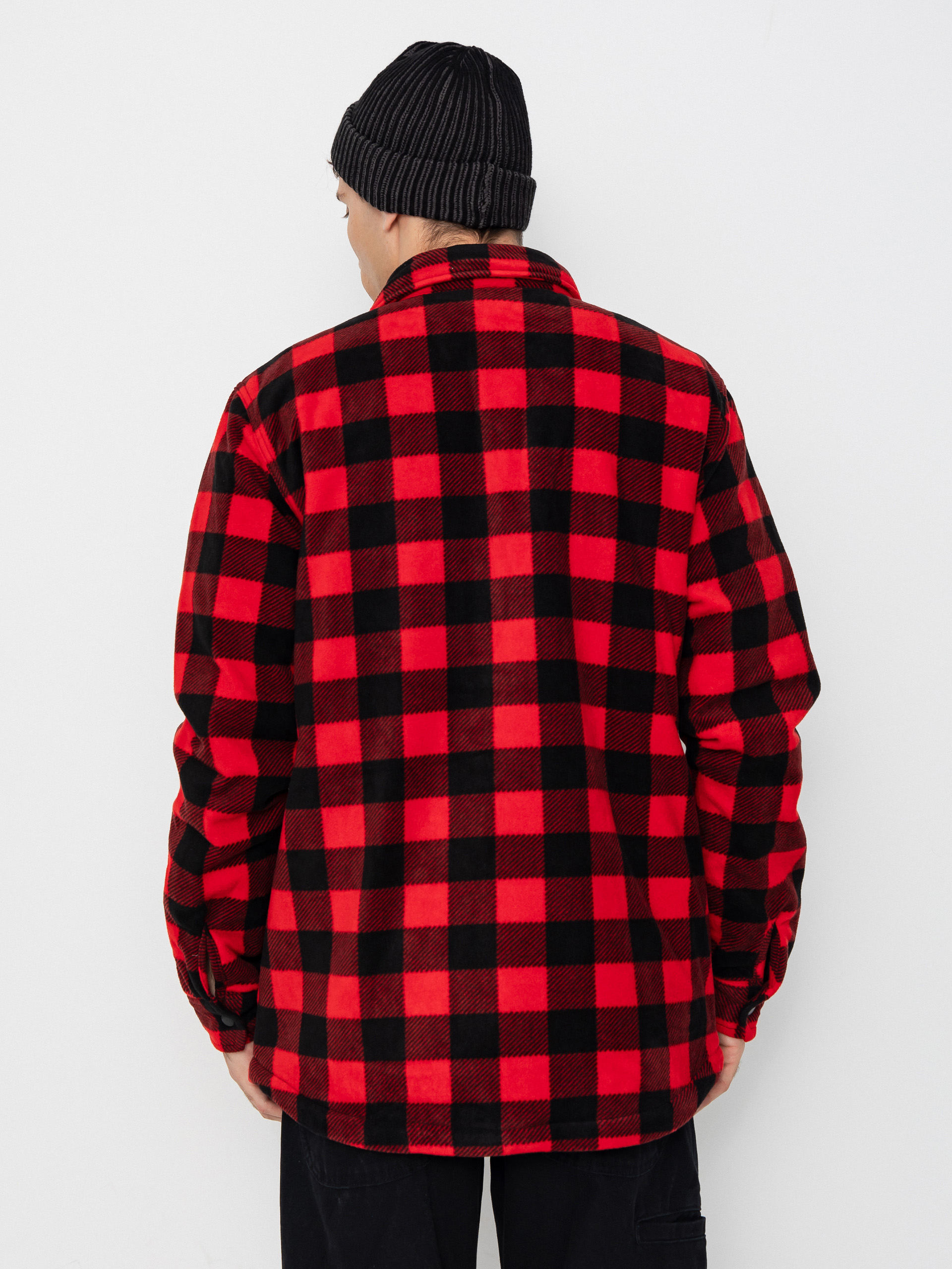 Košeľa Volcom Bowered Fleece (lifeguard red)