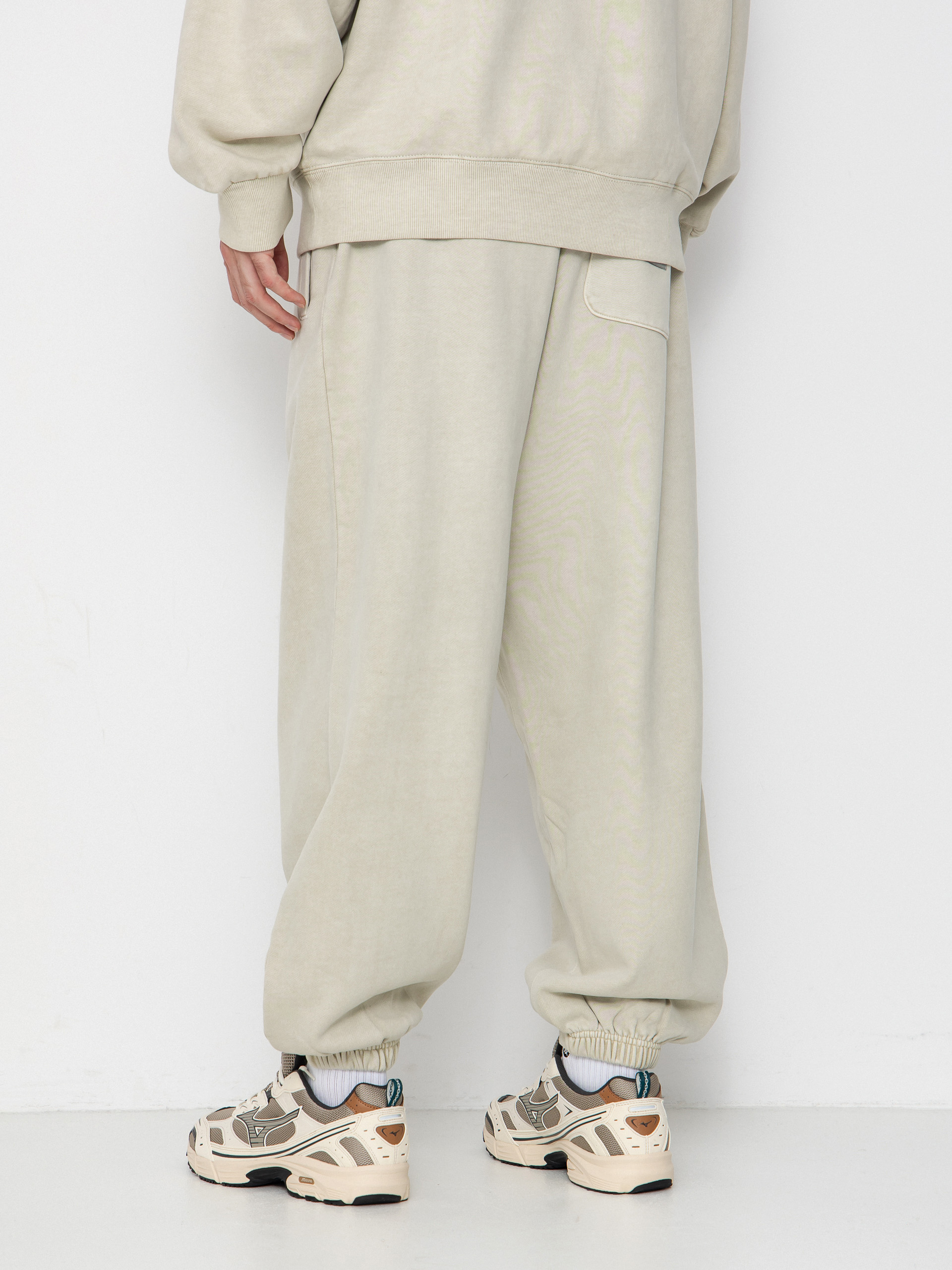 Nohavice Carhartt WIP Vista Grand Sweat (fleur de sel/garment dyed)