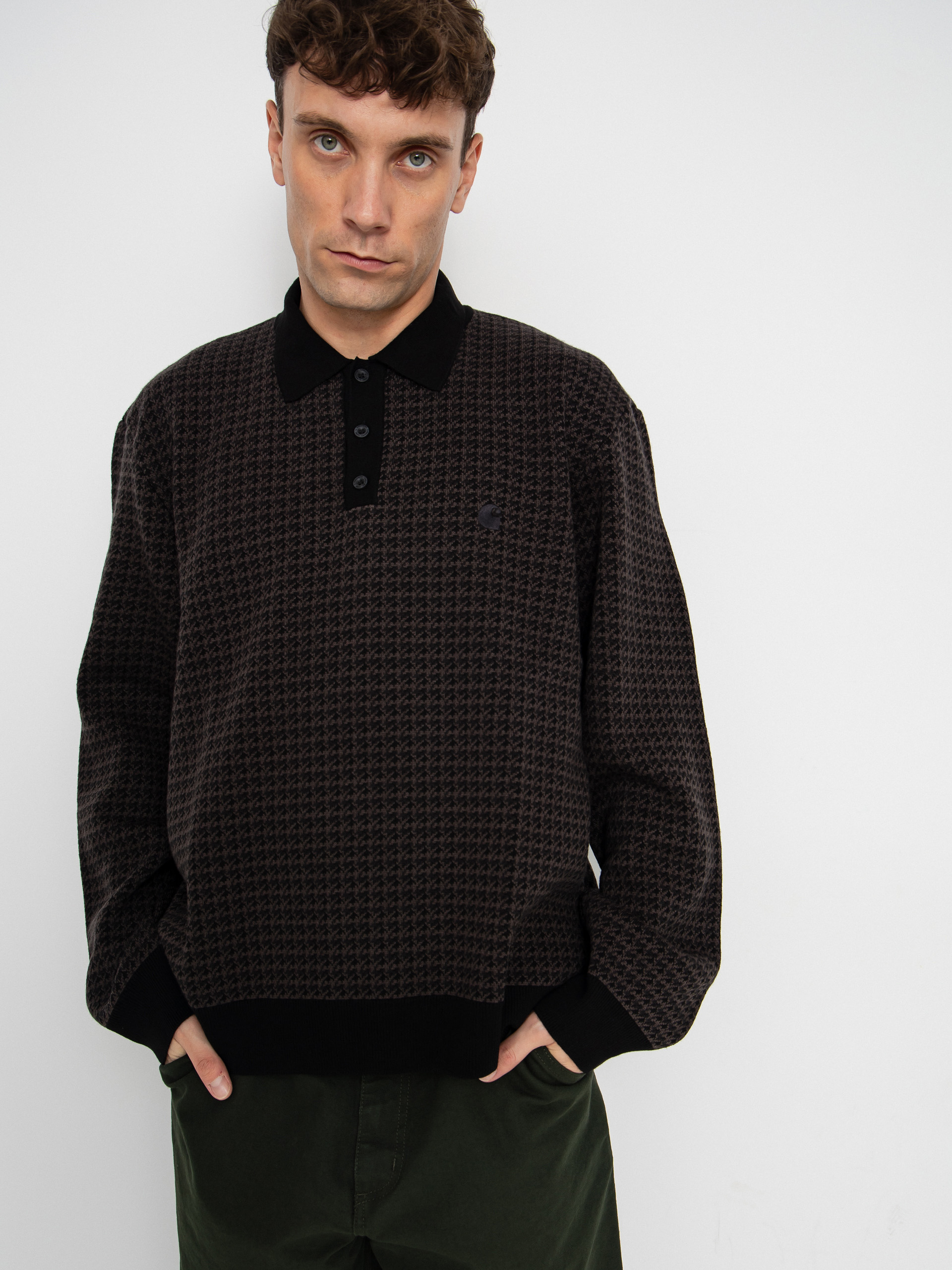 Sveter Carhartt WIP Lowis Polo