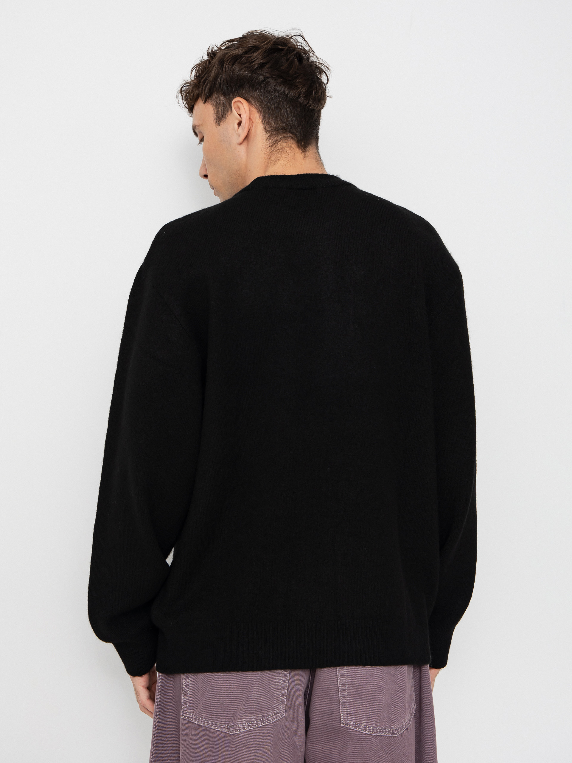 Sveter Carhartt WIP Chedda (black/glassy pink)