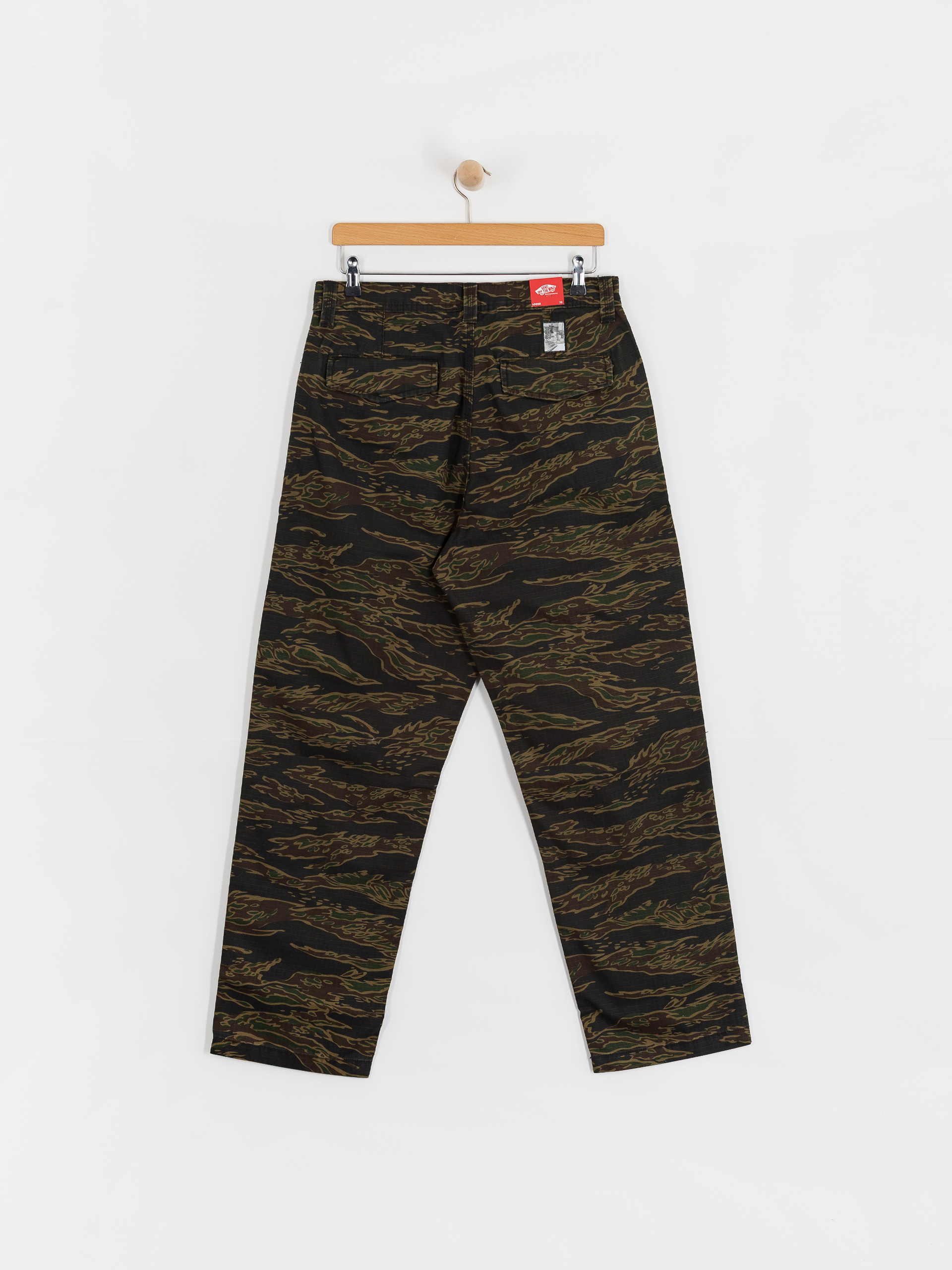 Nohavice Vans Skate Loose Atiba Haze Cargo (black camo)